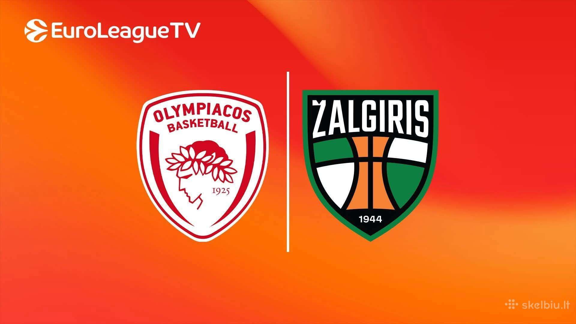 Žalgiris - Olympiacos: du bilietai Ramirent