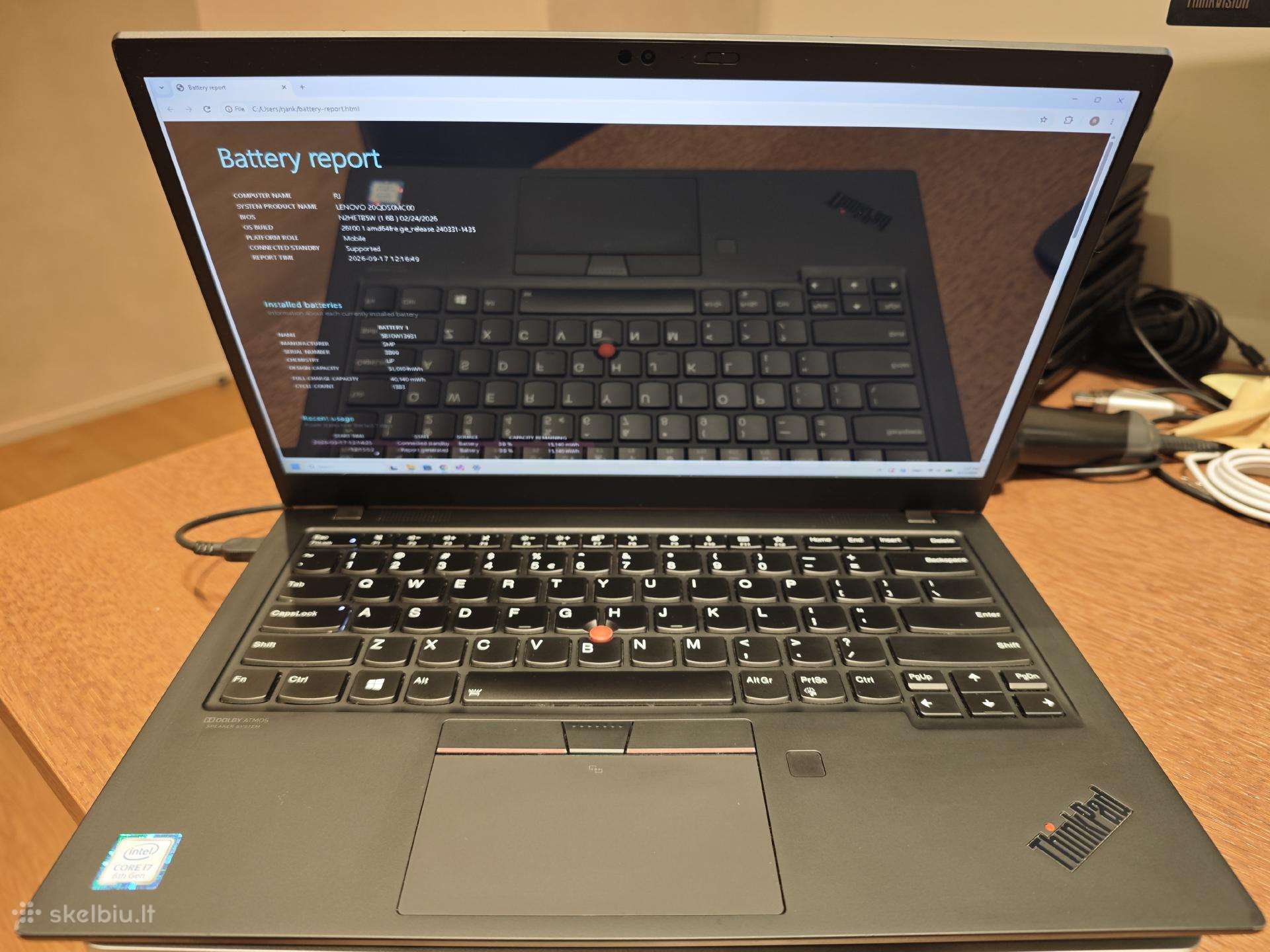 Lenovo X1 Carbon 7th Gen