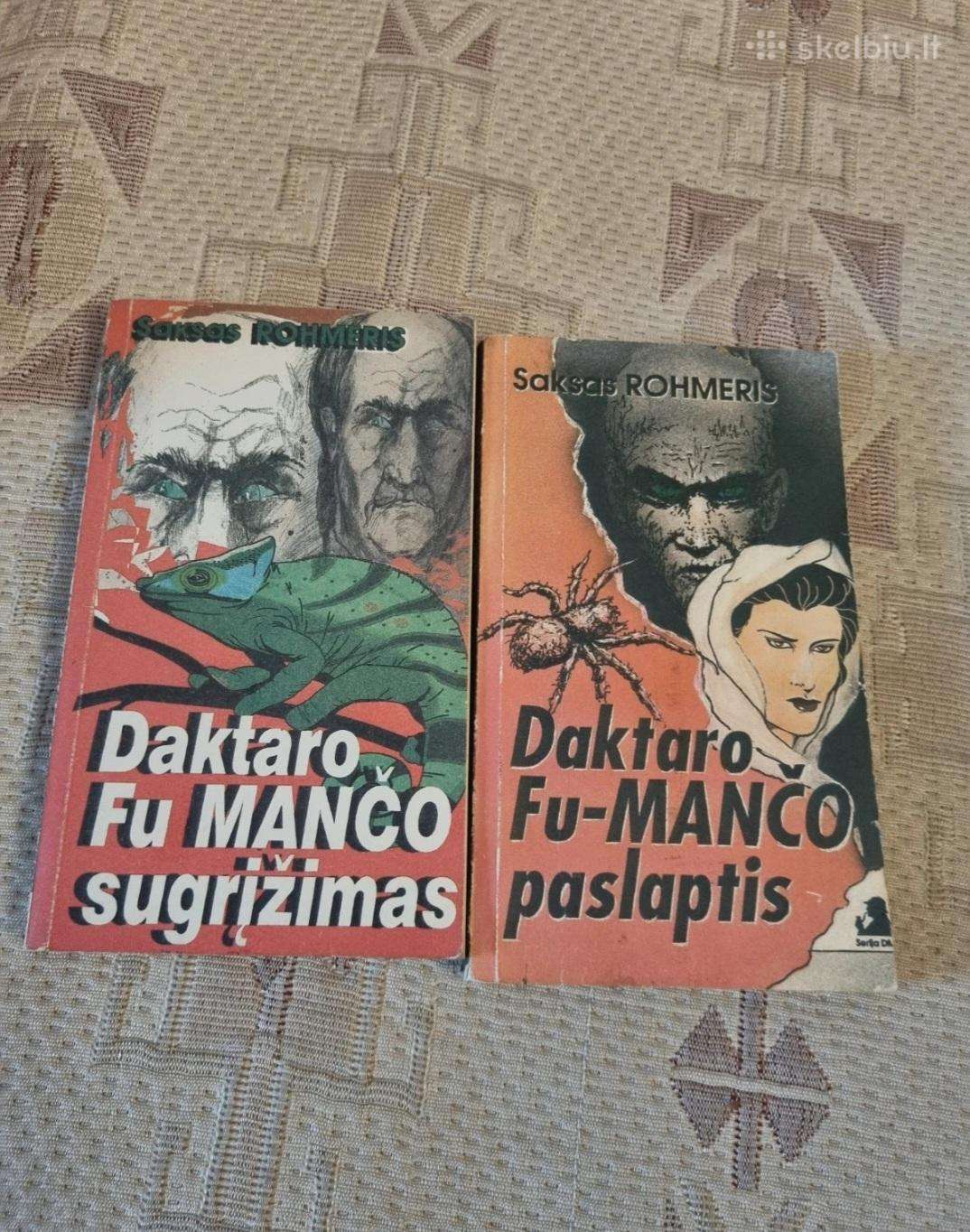Daktaro Fu-mančo paslaptis ir sugrįžimas 2 knygos