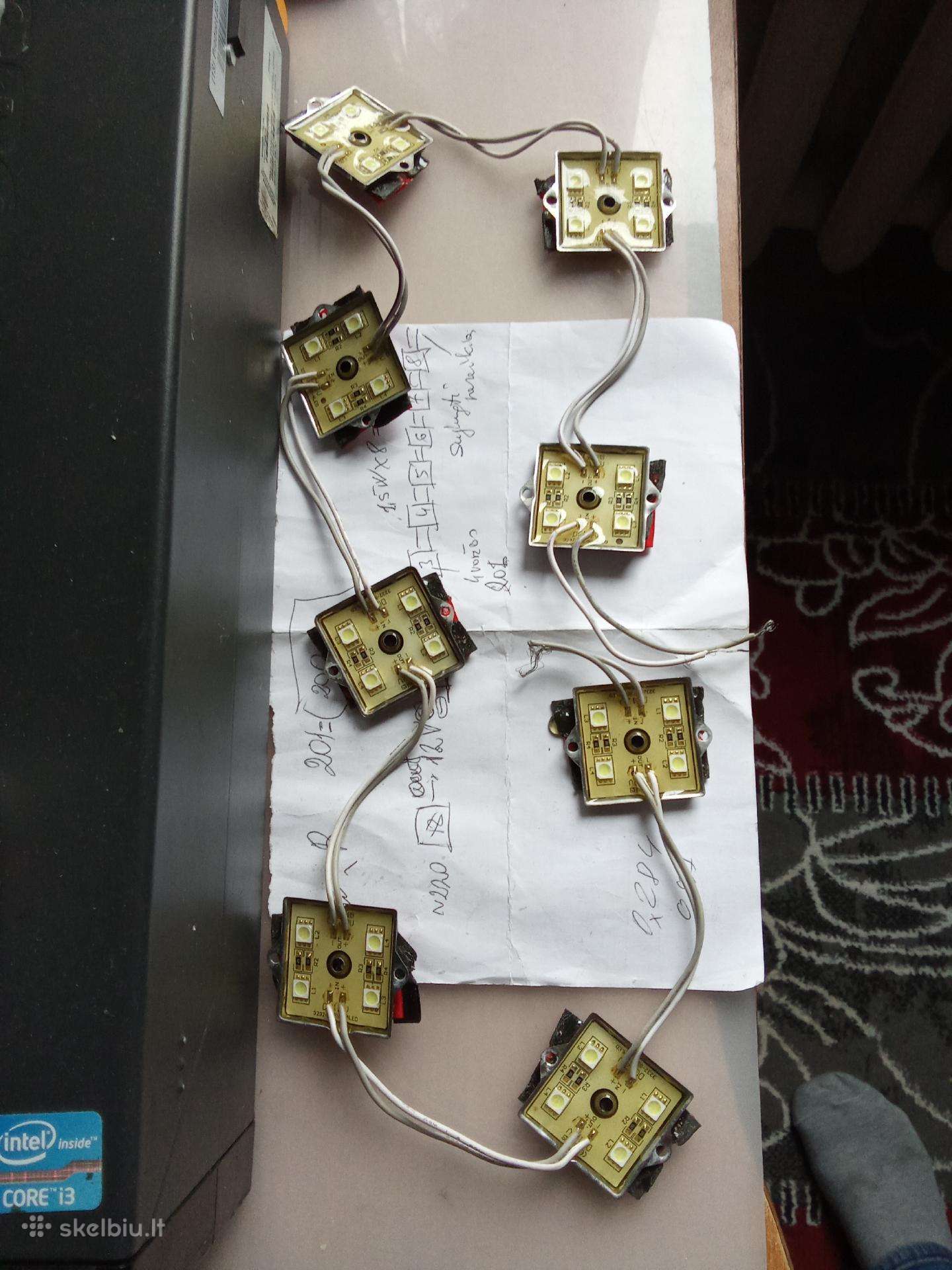 LED moduliai