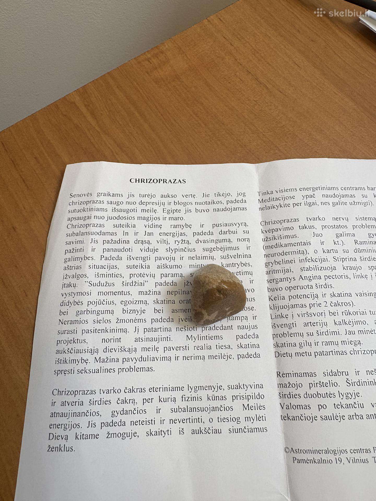Mineraliniai akmenys