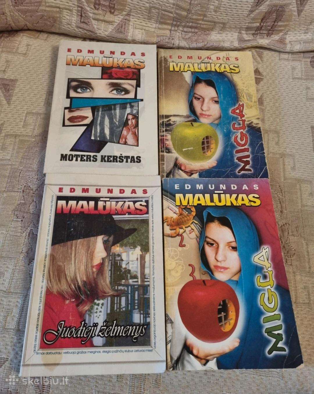 Edmundas Malūkas 4 knygos