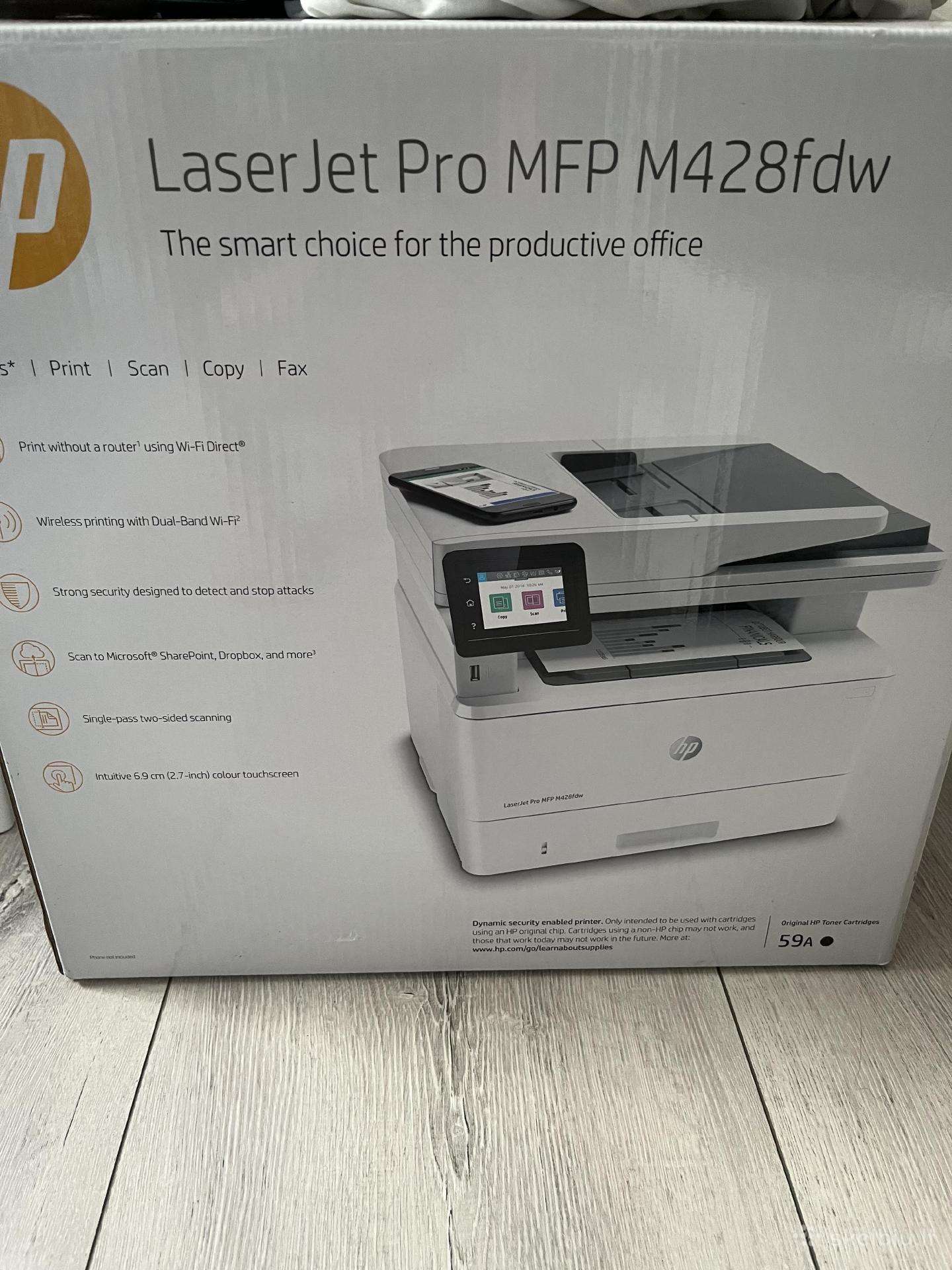 Spausdintuvas Laserjet Pro Hp 428fdw