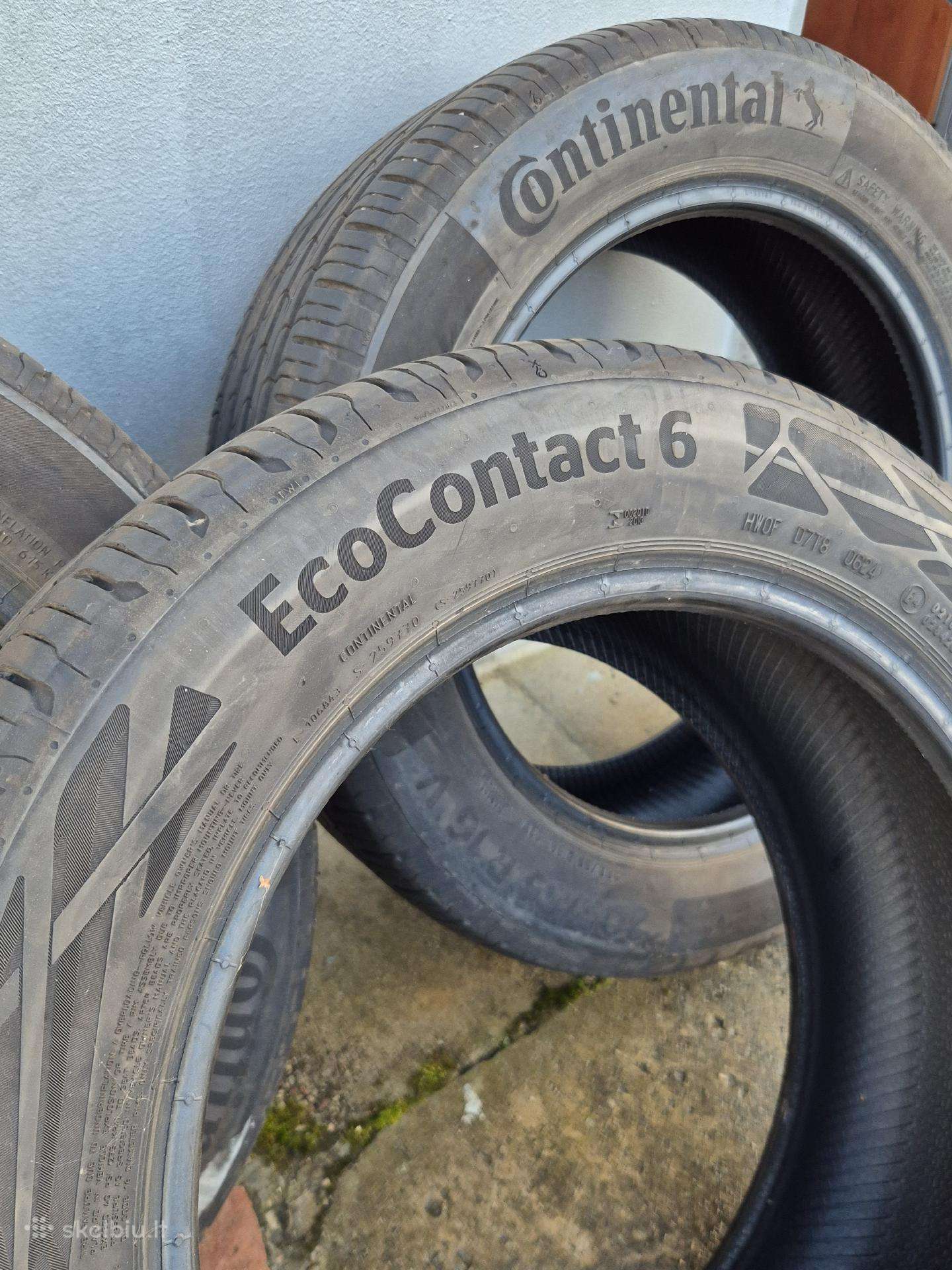 Padangos Continental Eco Contact 6