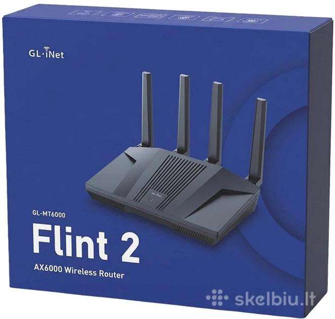 Maršrutizatorius - Gl.inet - Flint 2 - Gl-mt6000