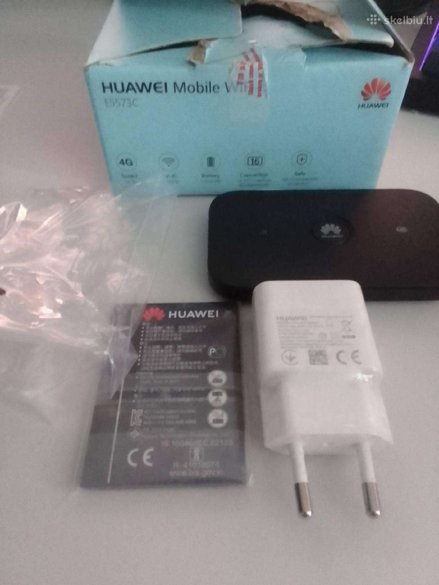 Nešiojamas 4G Wi-fi modemas Huawei E5573c