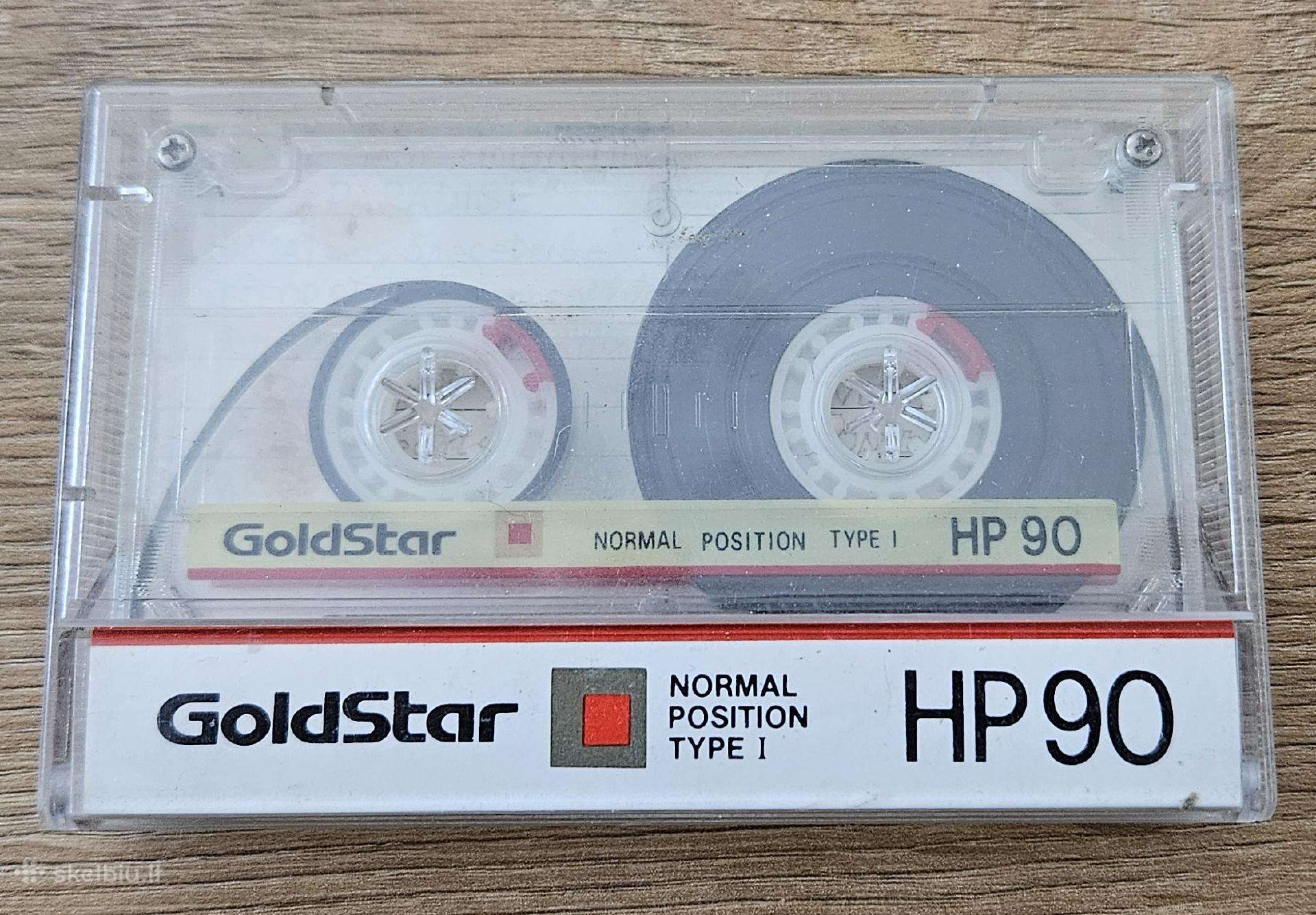 Kasetės Goldstar Hp, Hr