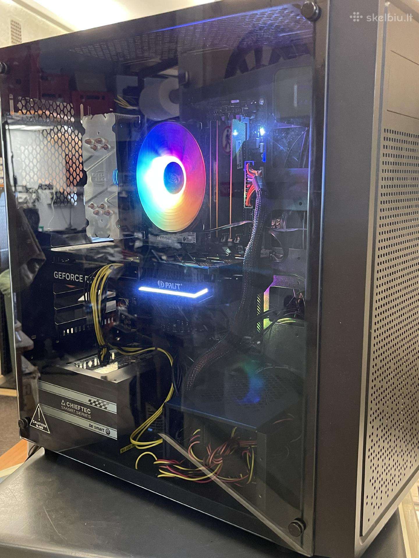 Ryzen 5 5600x 32gb 2tb Nvme Rtx4070 12gb garantija