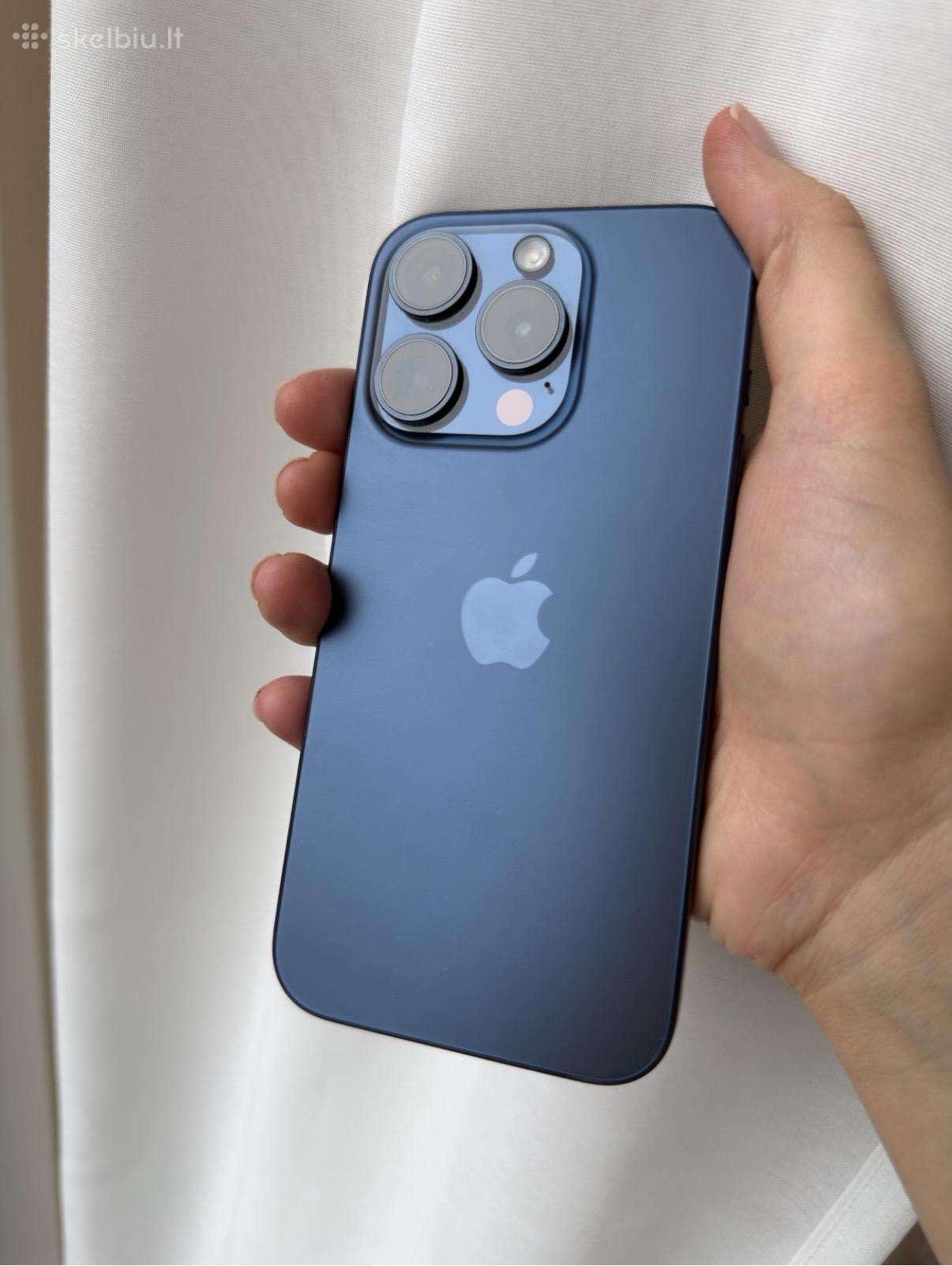 iPhone 15 Pro Blue Titanium 128gb