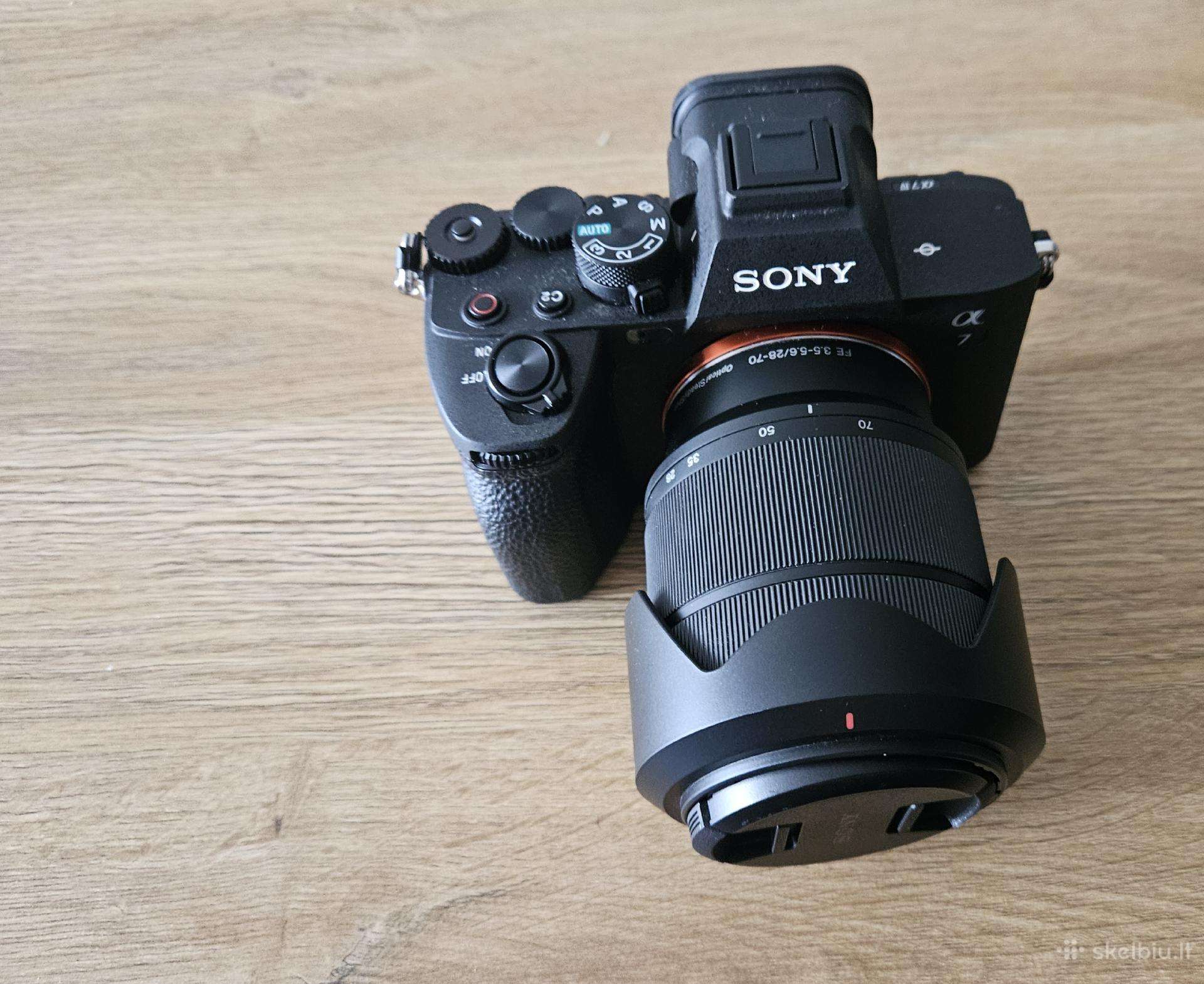 Sony 7a4 + garantinis