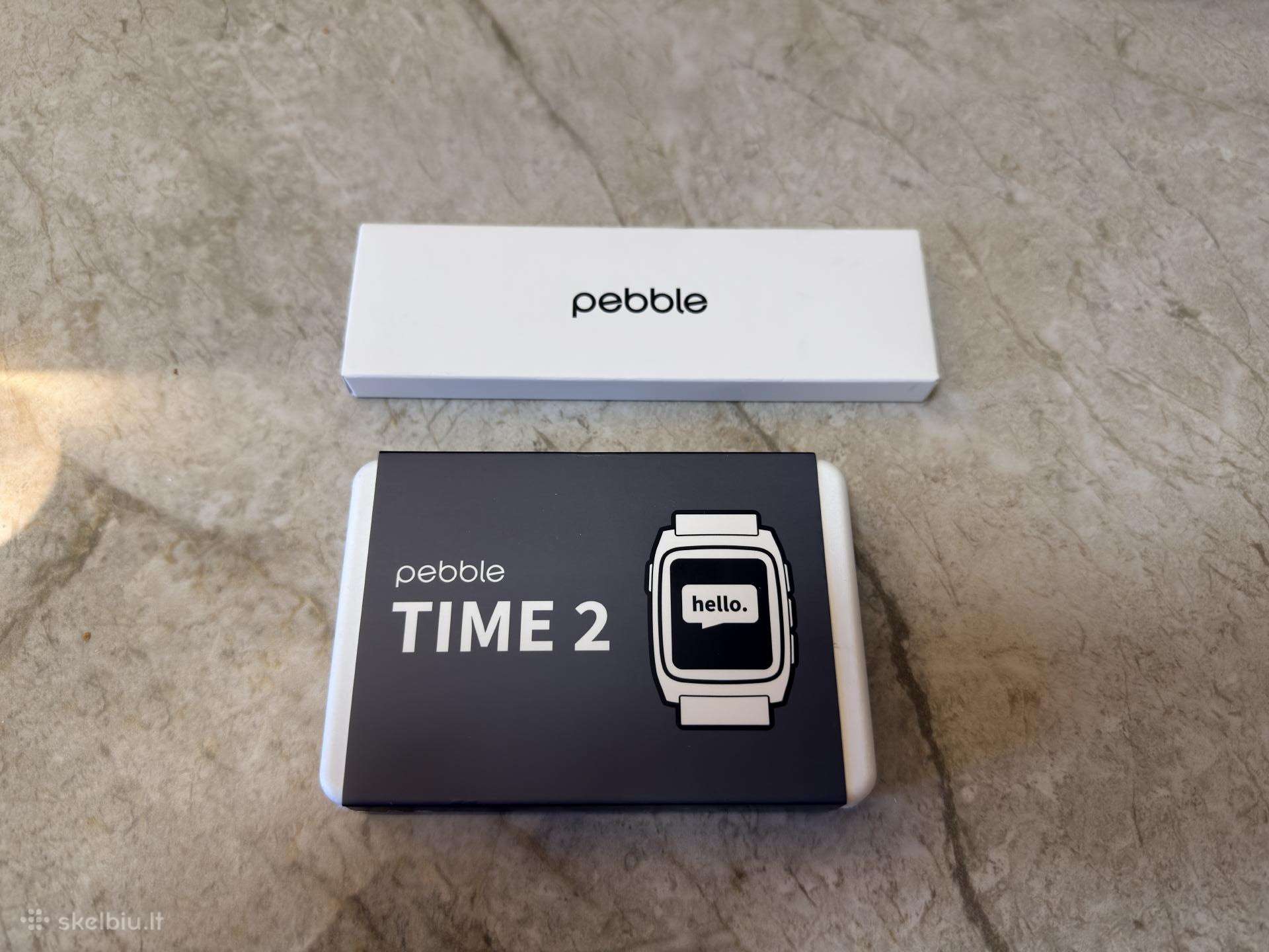 Pebble Time 2 išmanusi laikrodis