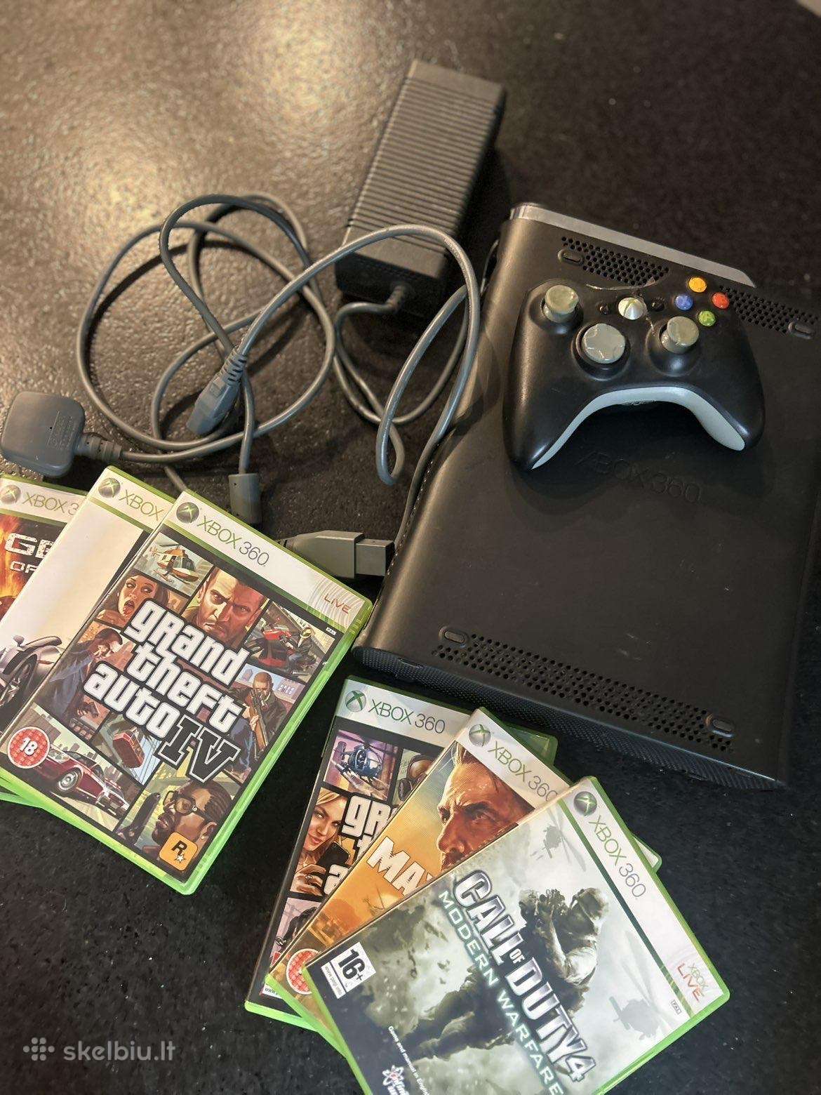 Xbox 360: komplektas