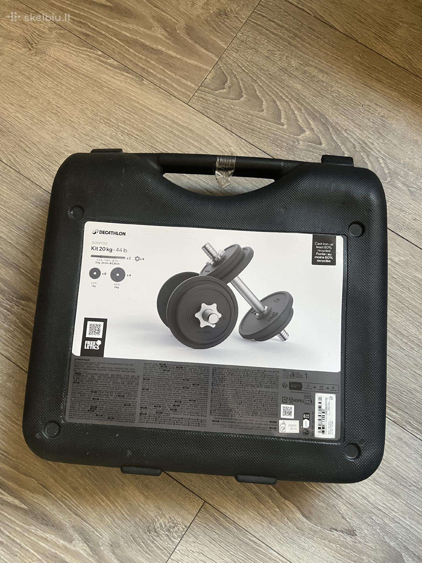 Decathlon Domyos hantelių rinkinys 20kg