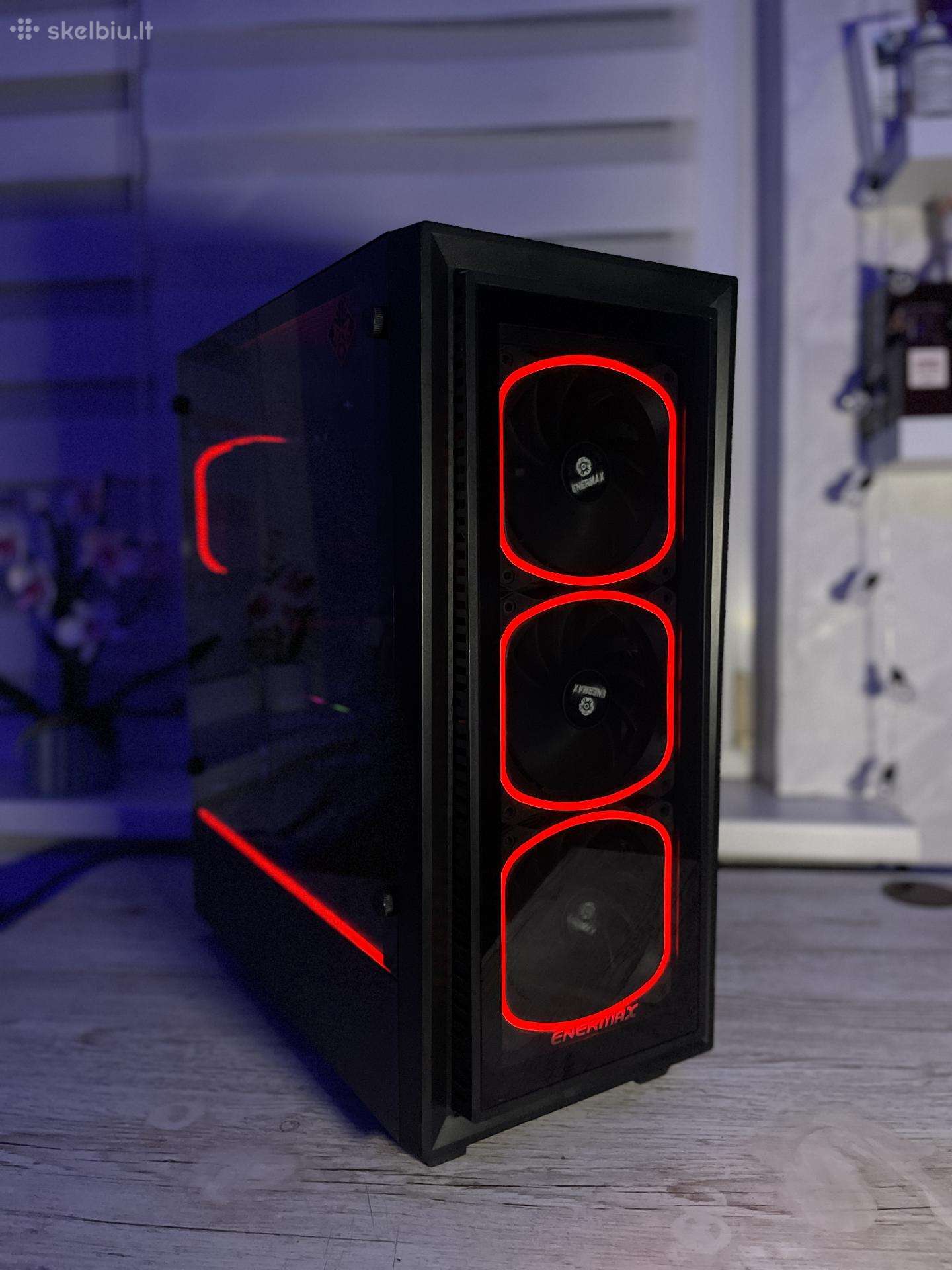 Stac. žaidimų kompiuteris Rtx 3070, i5-10600k
