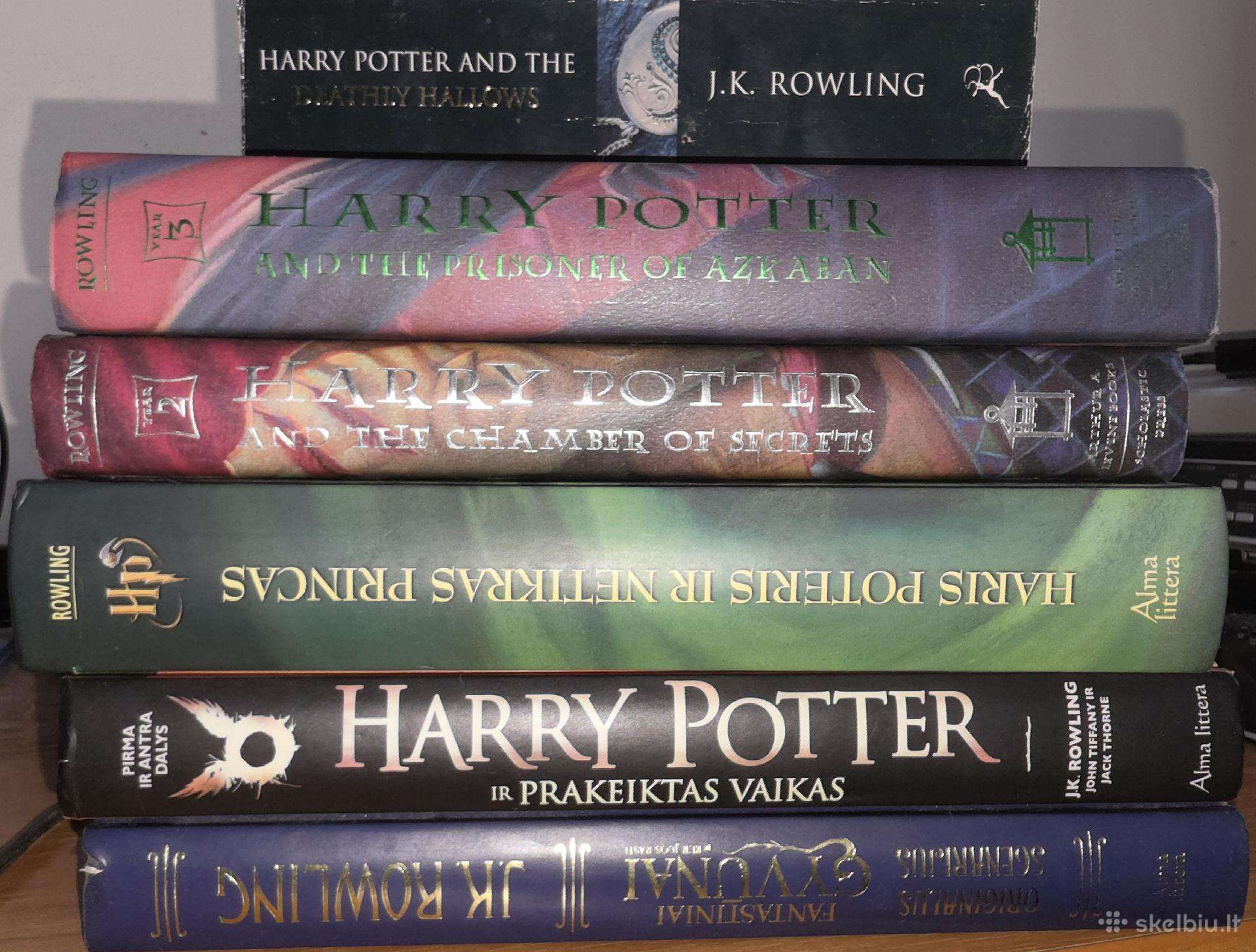 Hario Poterio/j. K. Rowling knygų rinkinys