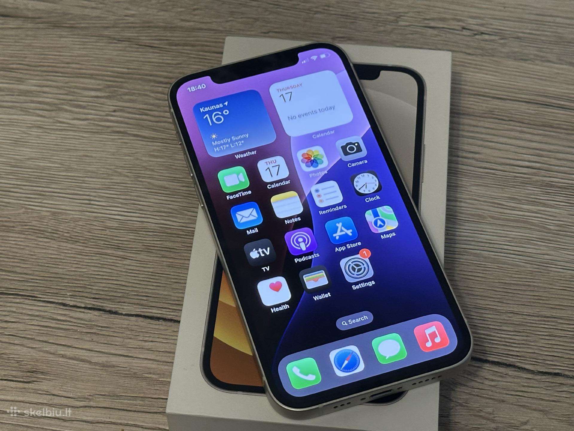 Parduodu iPhone 12 White 64gb