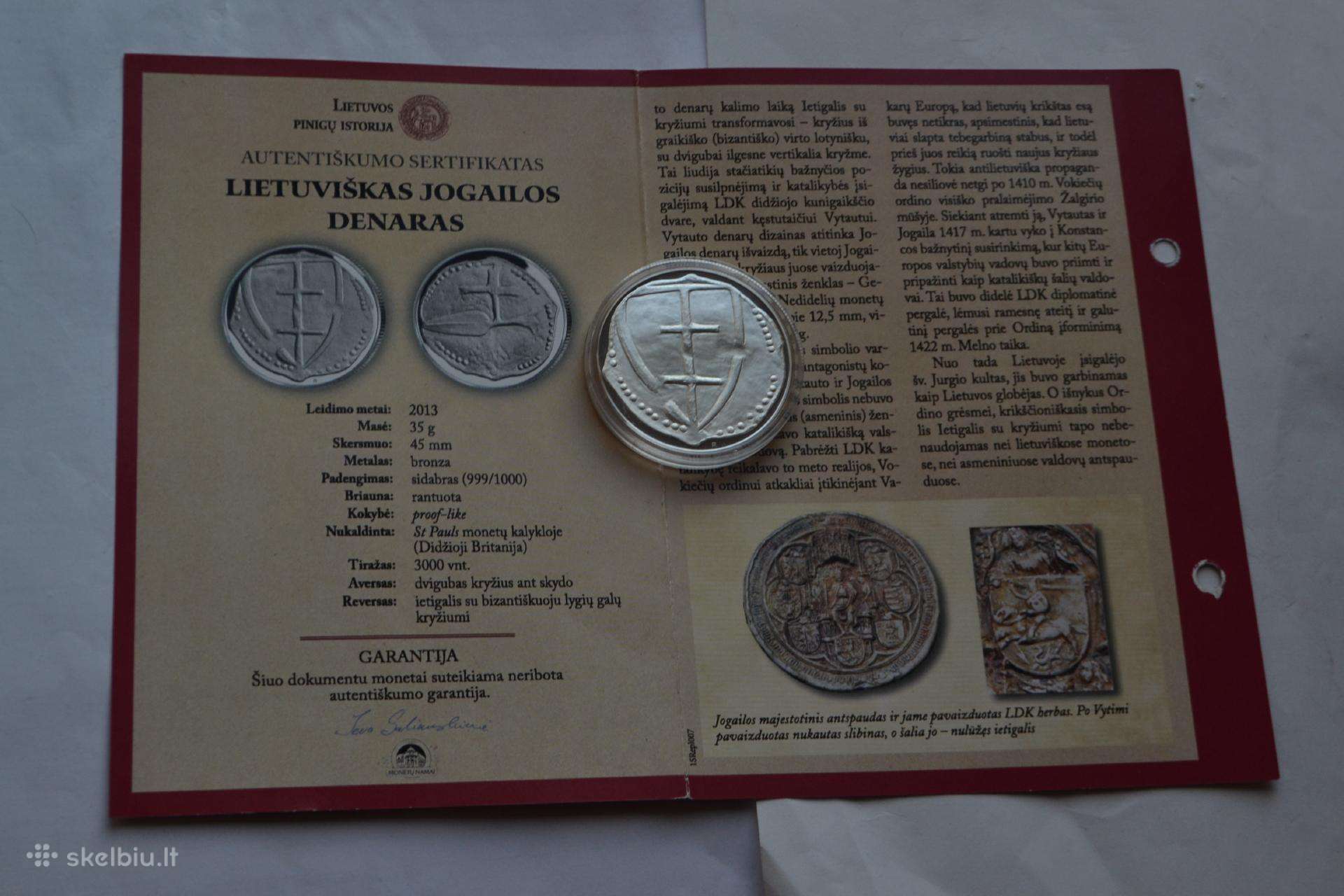 Lietuviskas Jogailos Denaras
