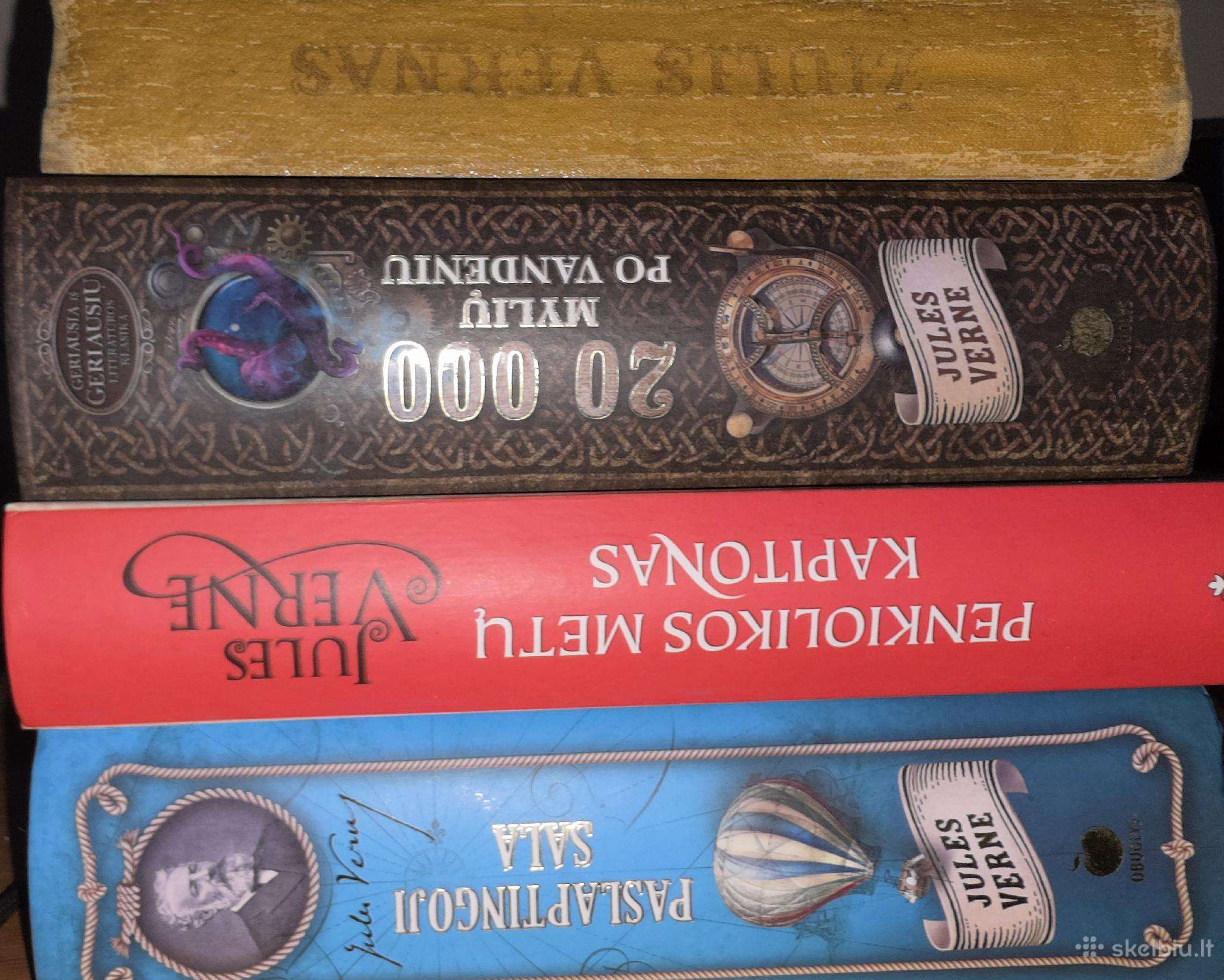 Žiulis Vernas knygos