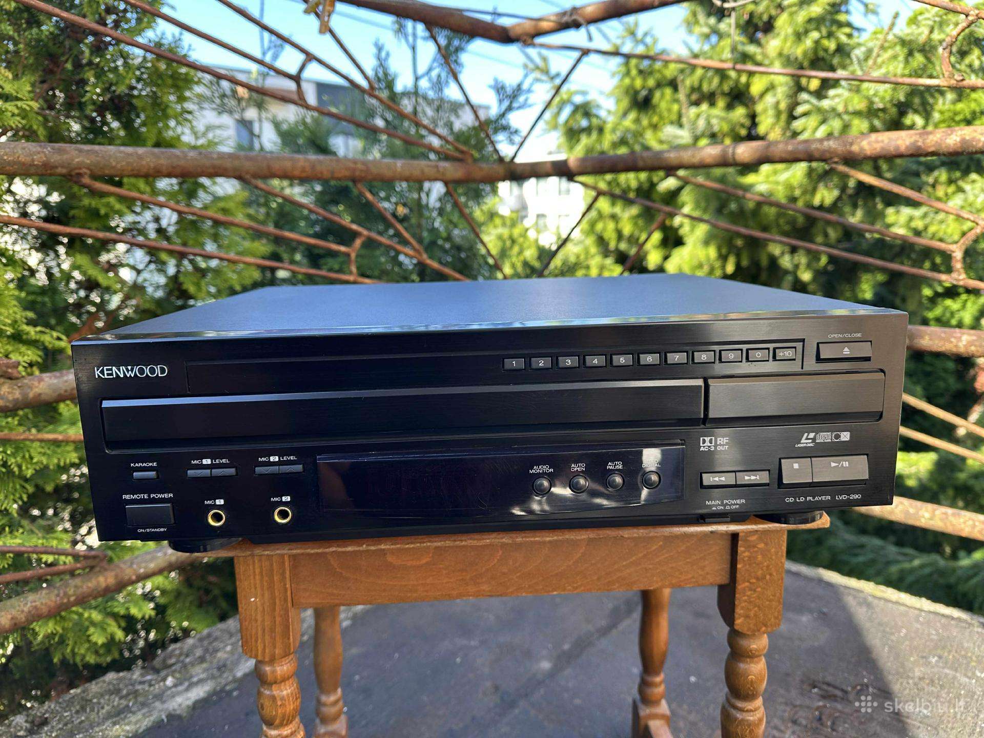 Vintažinis Kenwood Lvd-290 CD / Laserdisc grotuvas