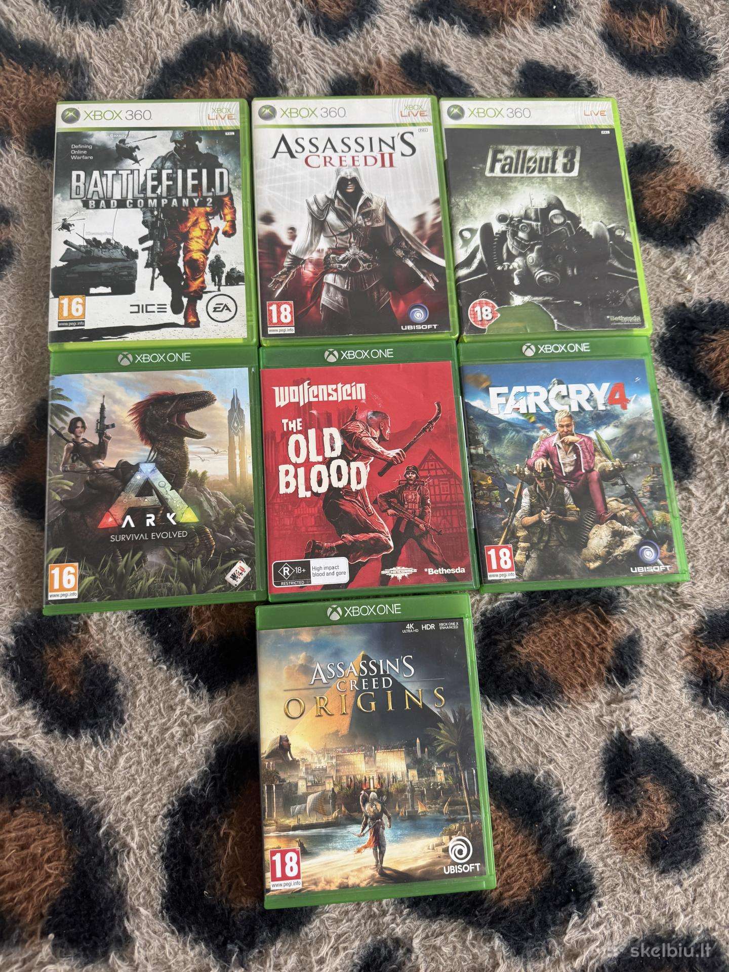 Xbox one ir 360 žaidimai