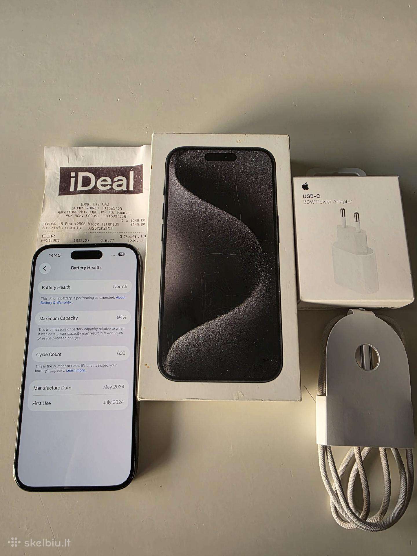 iPhone 15 pro 128