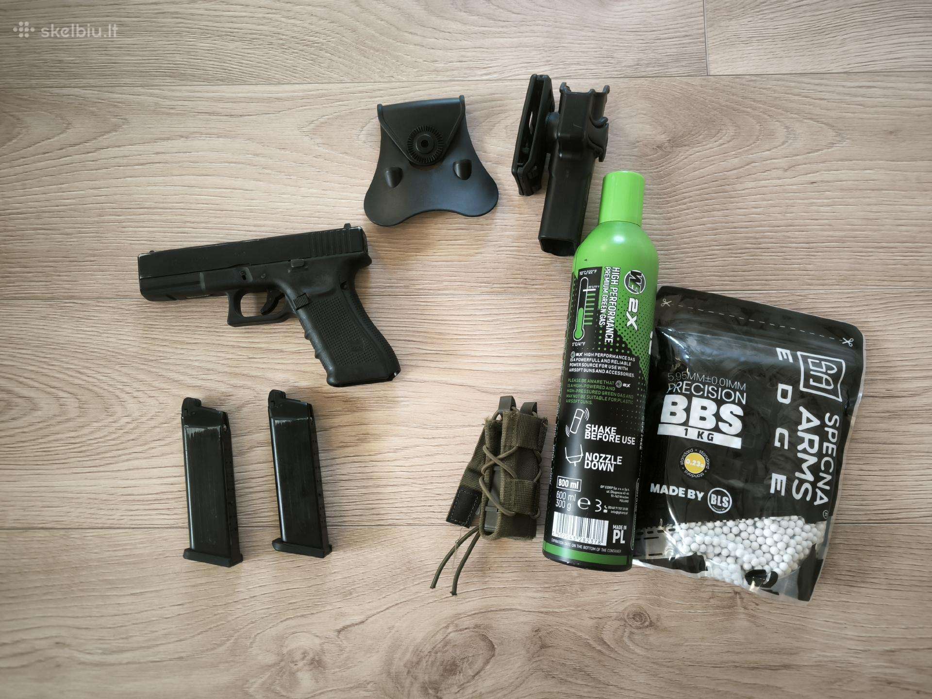 We glock 17 greengas blowback