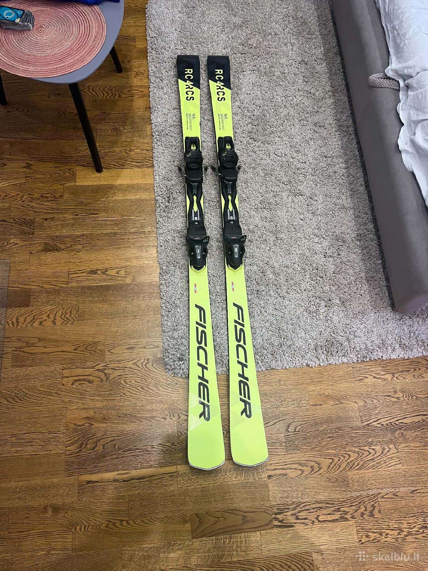 Kalnų slidės Fischer Rc4cs 165 cm R14,5