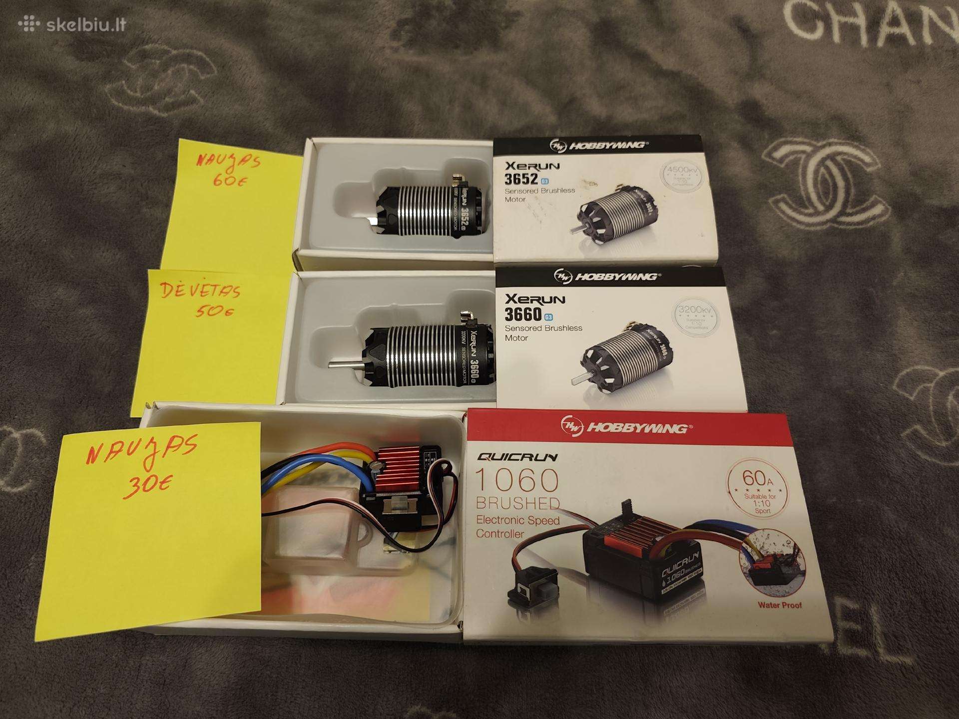 RC dalys Lipo akumai