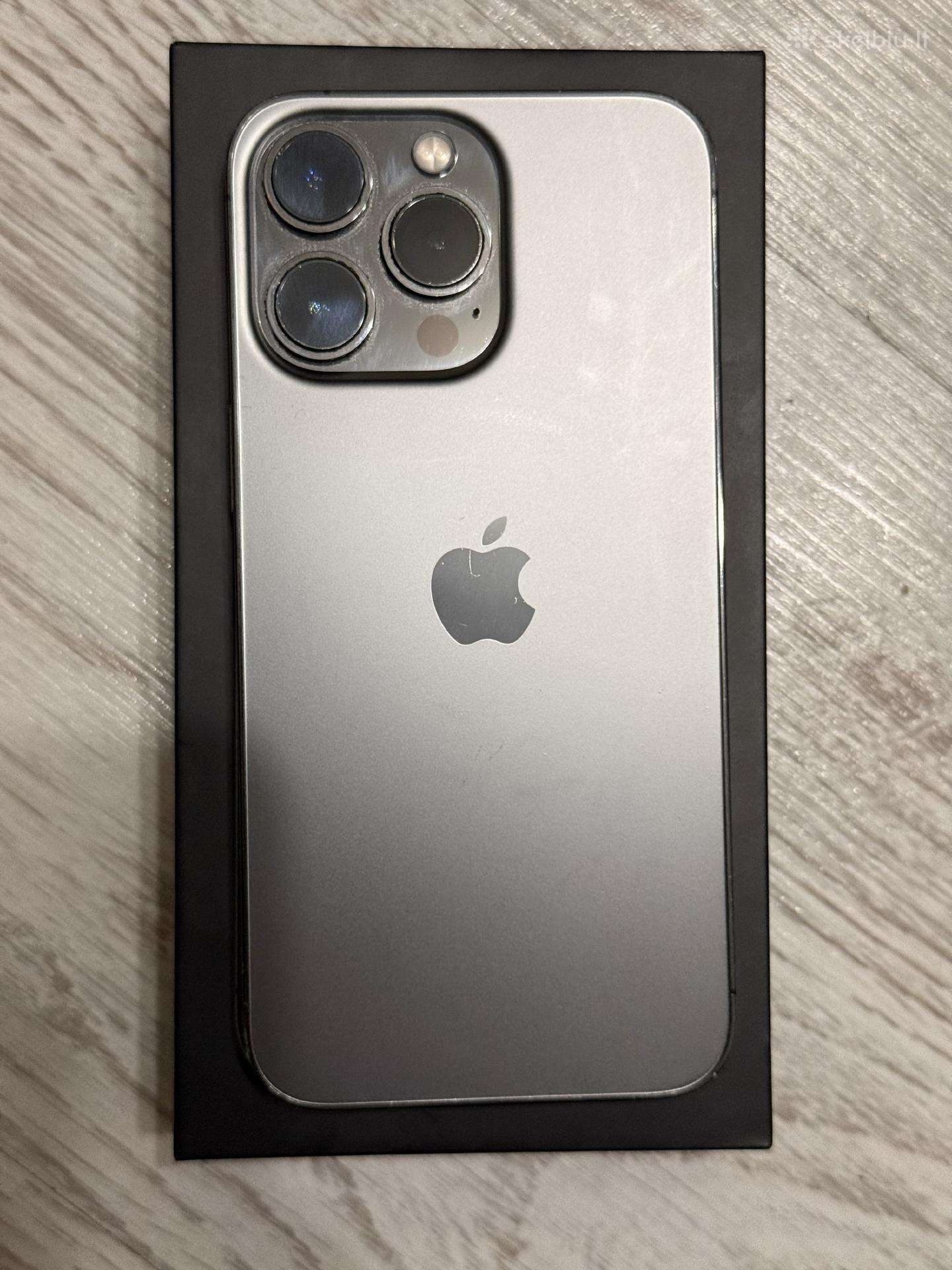 iPhone 13 pro, 128gb, grafito spalvos