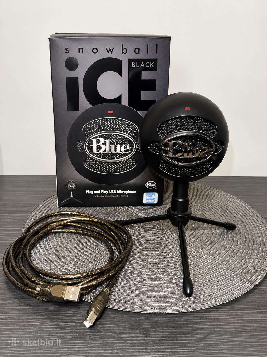 Snowball ice black mikrofonas