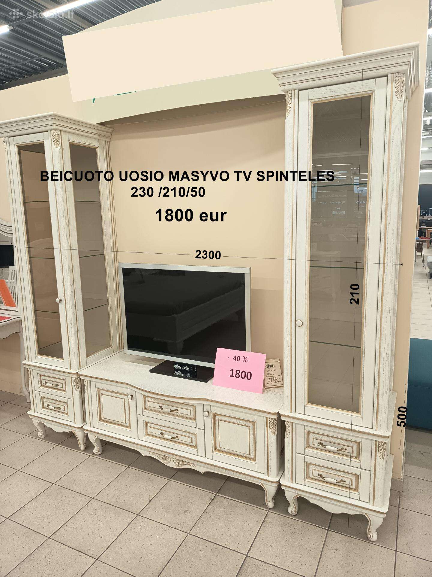 Svetainės/virtuvės/miegamojo baldai. Išpardavimas
