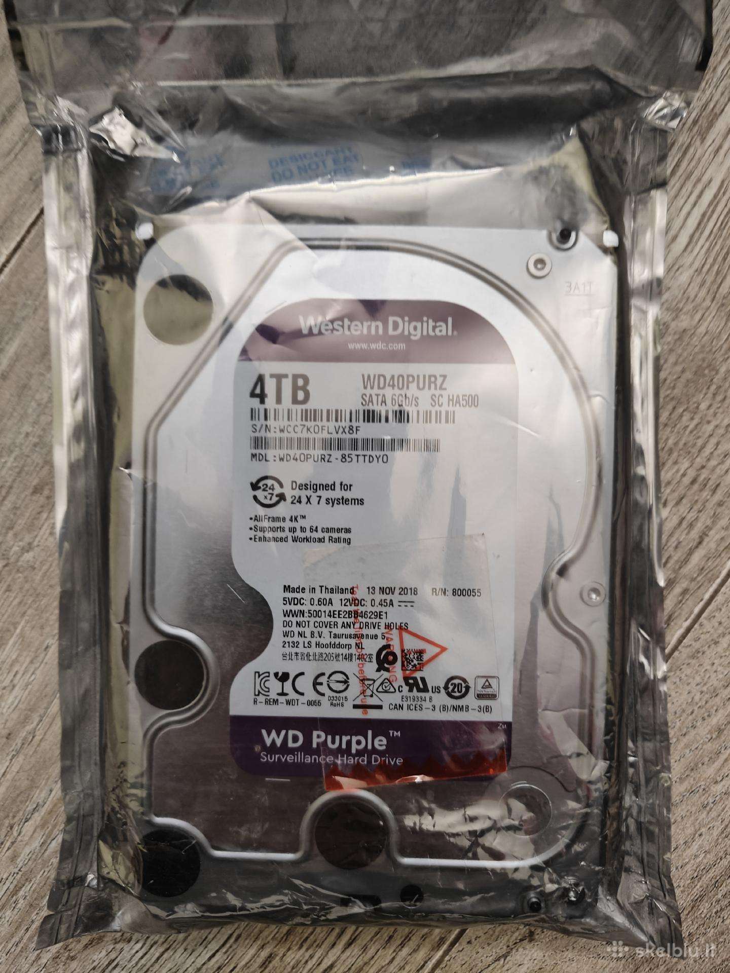 Wd Purple 4tb HDD