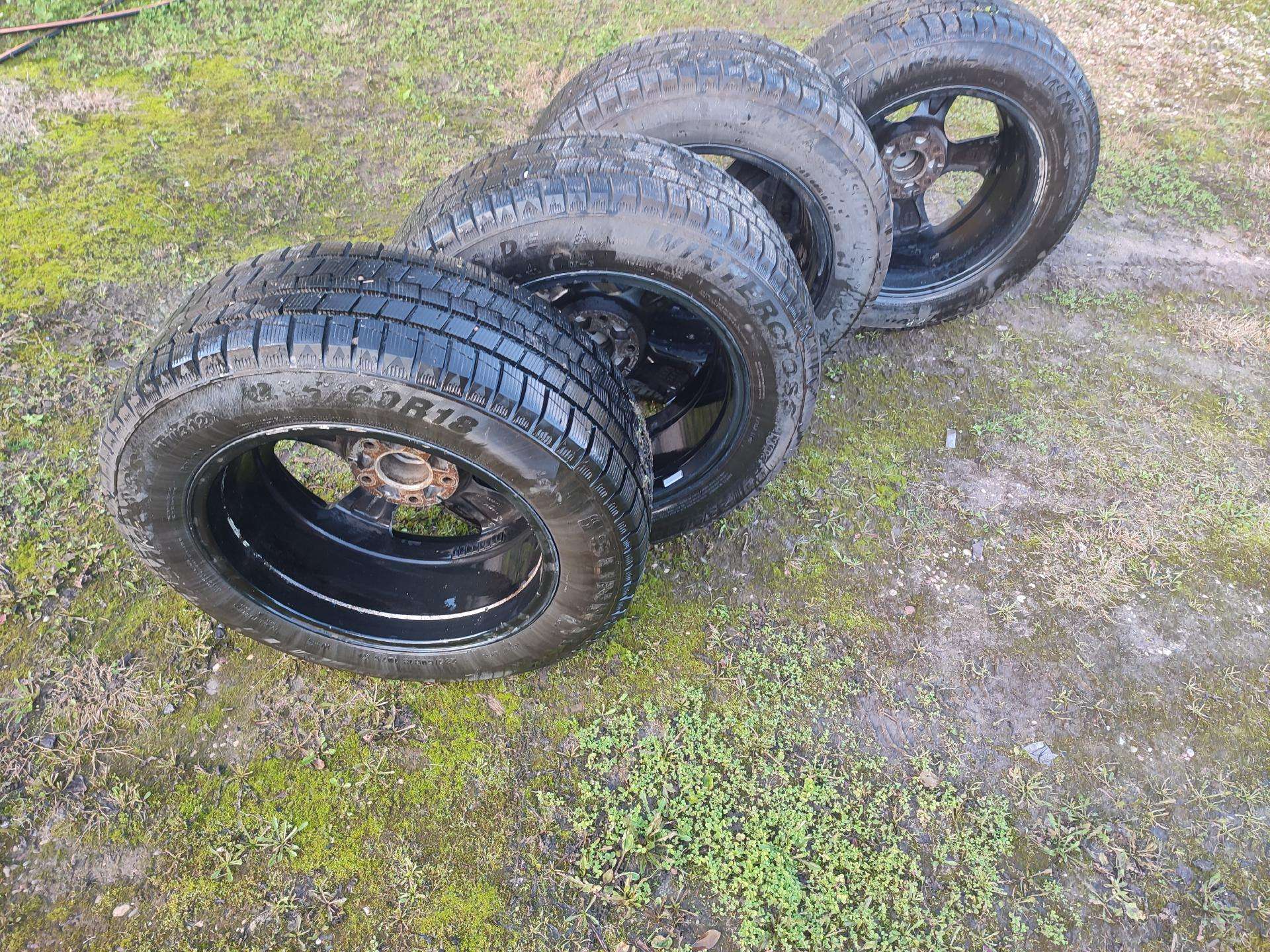Žieminės padangos su ratlankiais