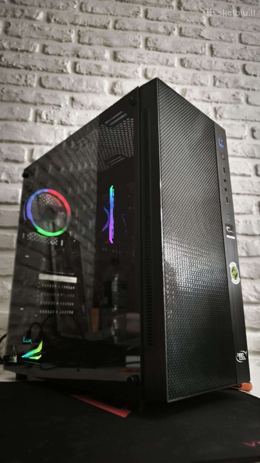 Zaidimu kompiuteris su Ryzen 5 ir Rtx 2060