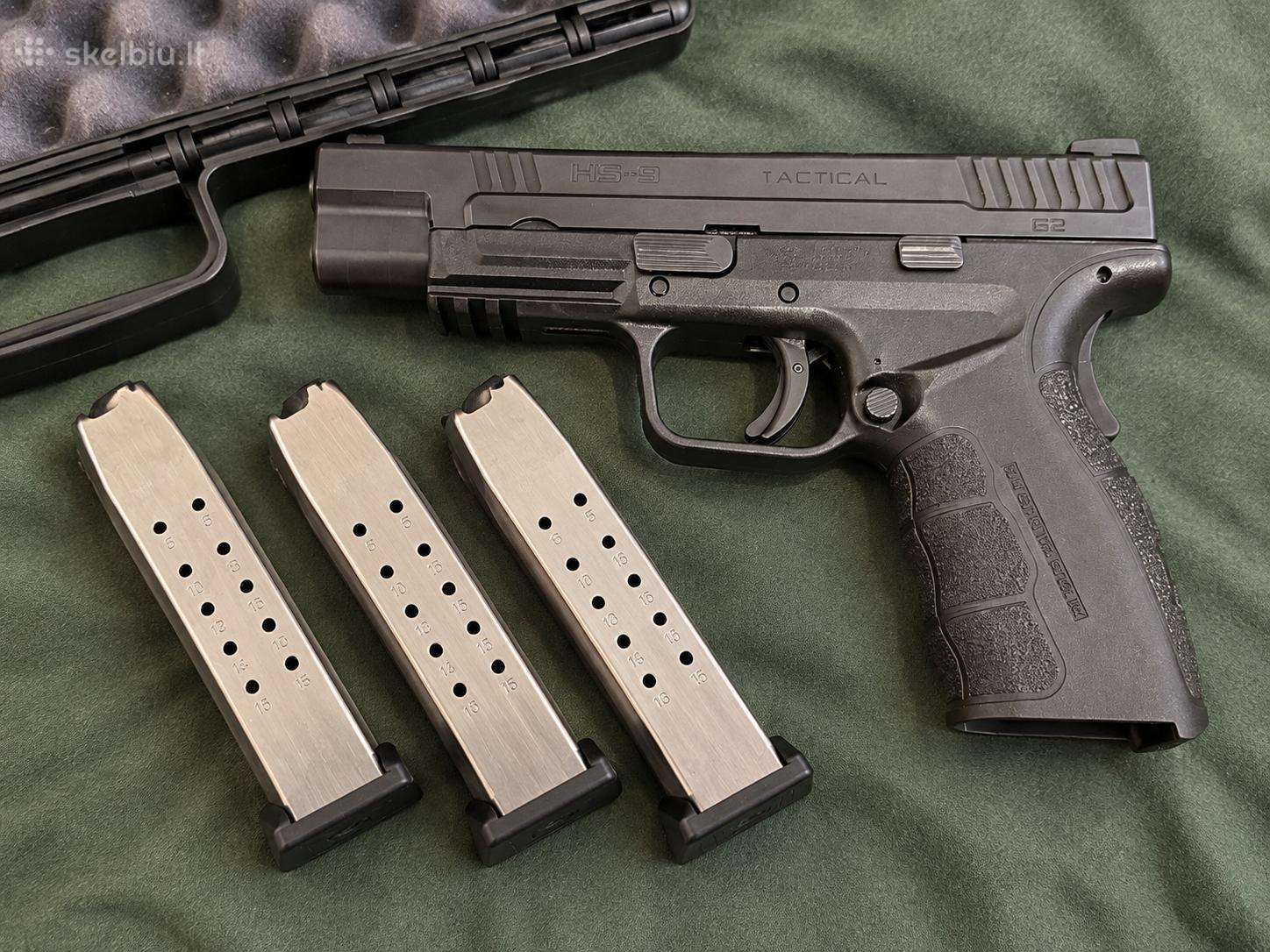 Hs-9 Tactical G2 9x19- labai geros būklės(deklas)