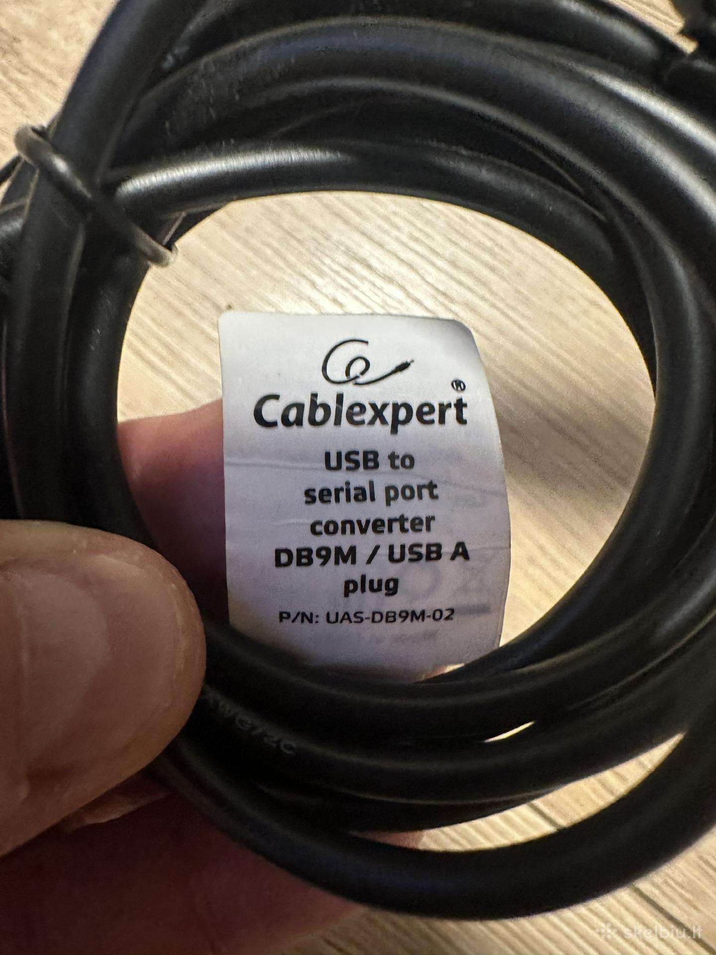 Usb to serial port konverteris (usb-a -> Db9m)
