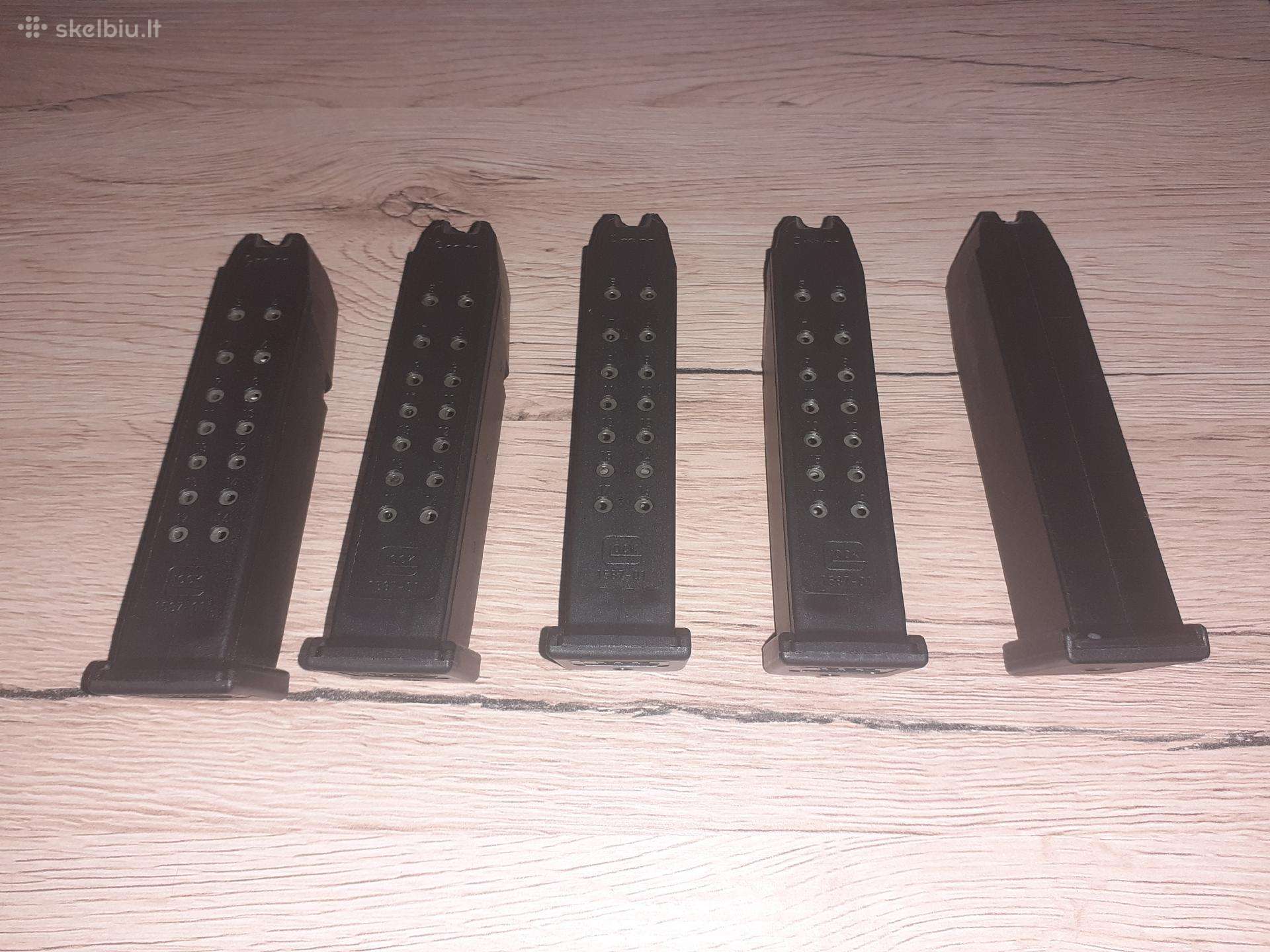 Glock 17 dėtuvės