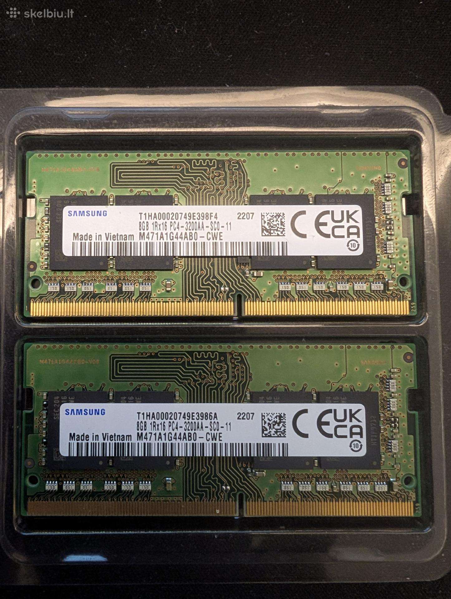 Ddr4 Sodimm Samsung 16gb (2x8gb) 3200 Cl22