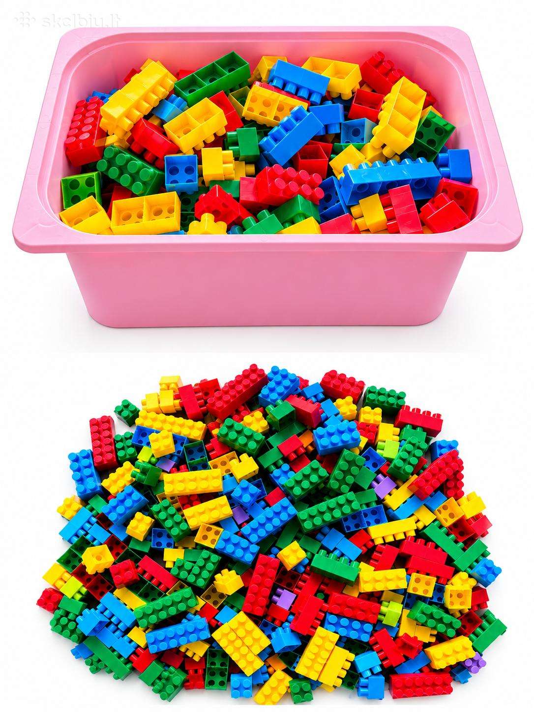 333 dalių blokelių konstruktorius+lego Duplo