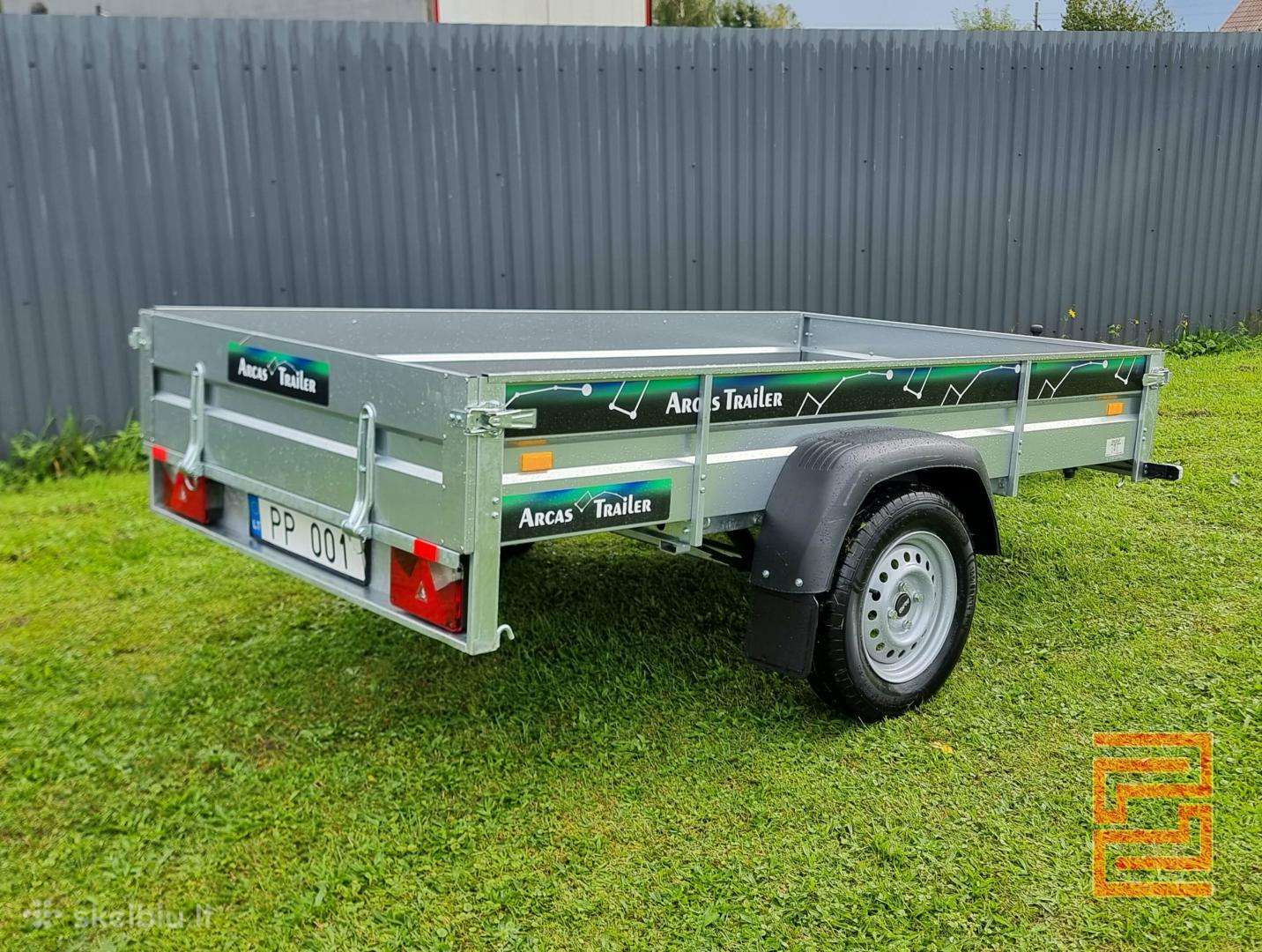 Arcas Trailer, passenger car trailers