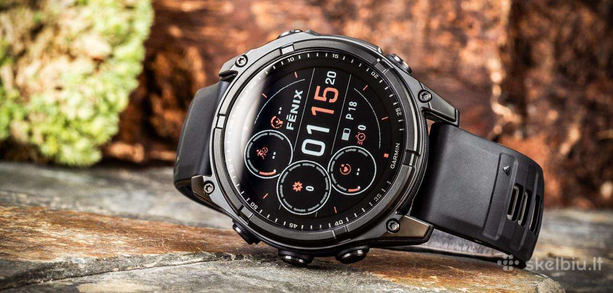 Garmin Fenix 8 solar sapphire