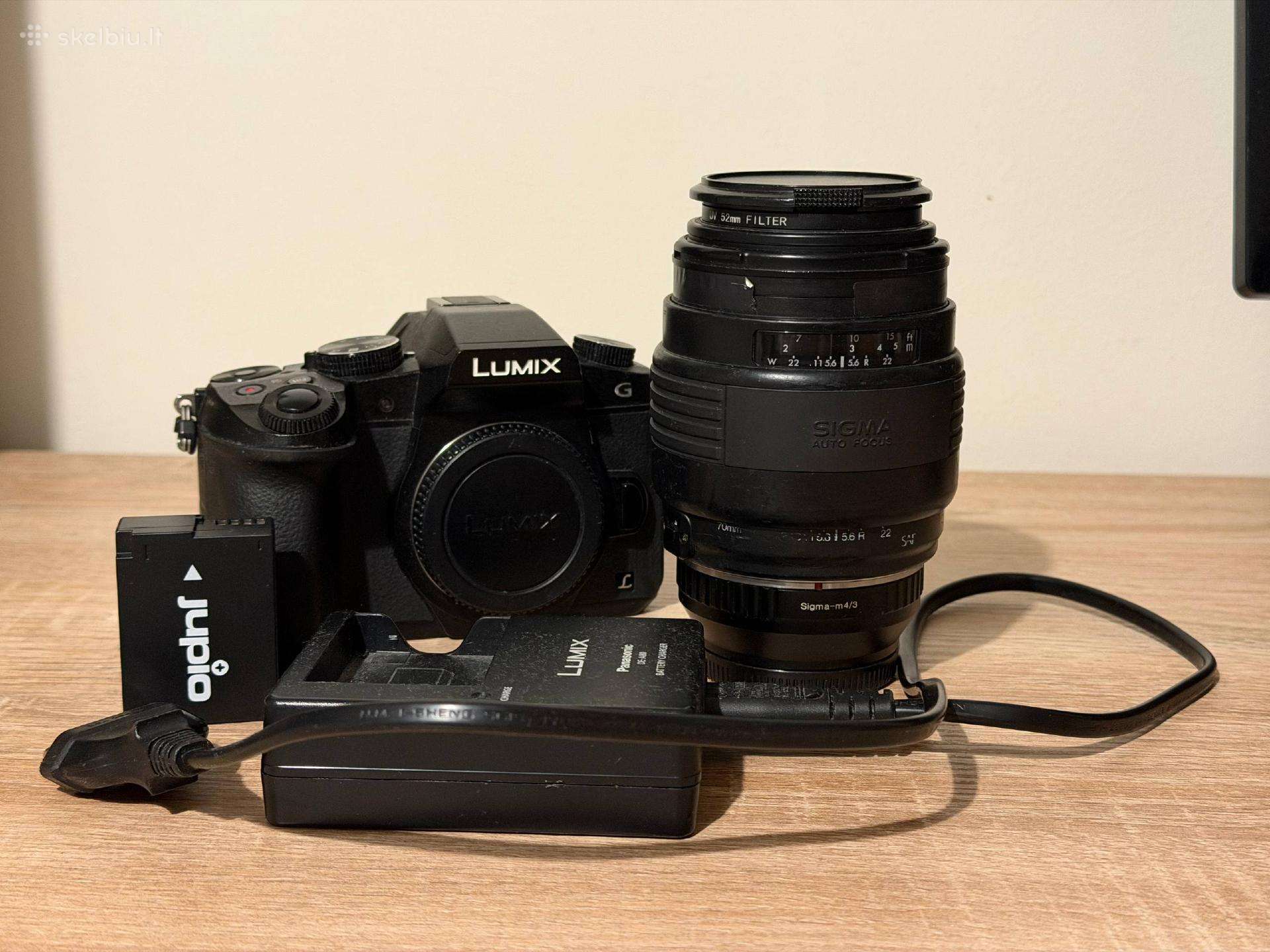 Lumix G80 (4k) + Sigma 70-210mm f4-5.6