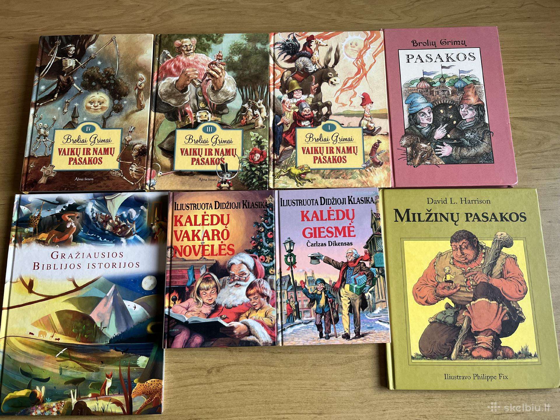 50 knygų 7-10 metų vaikams