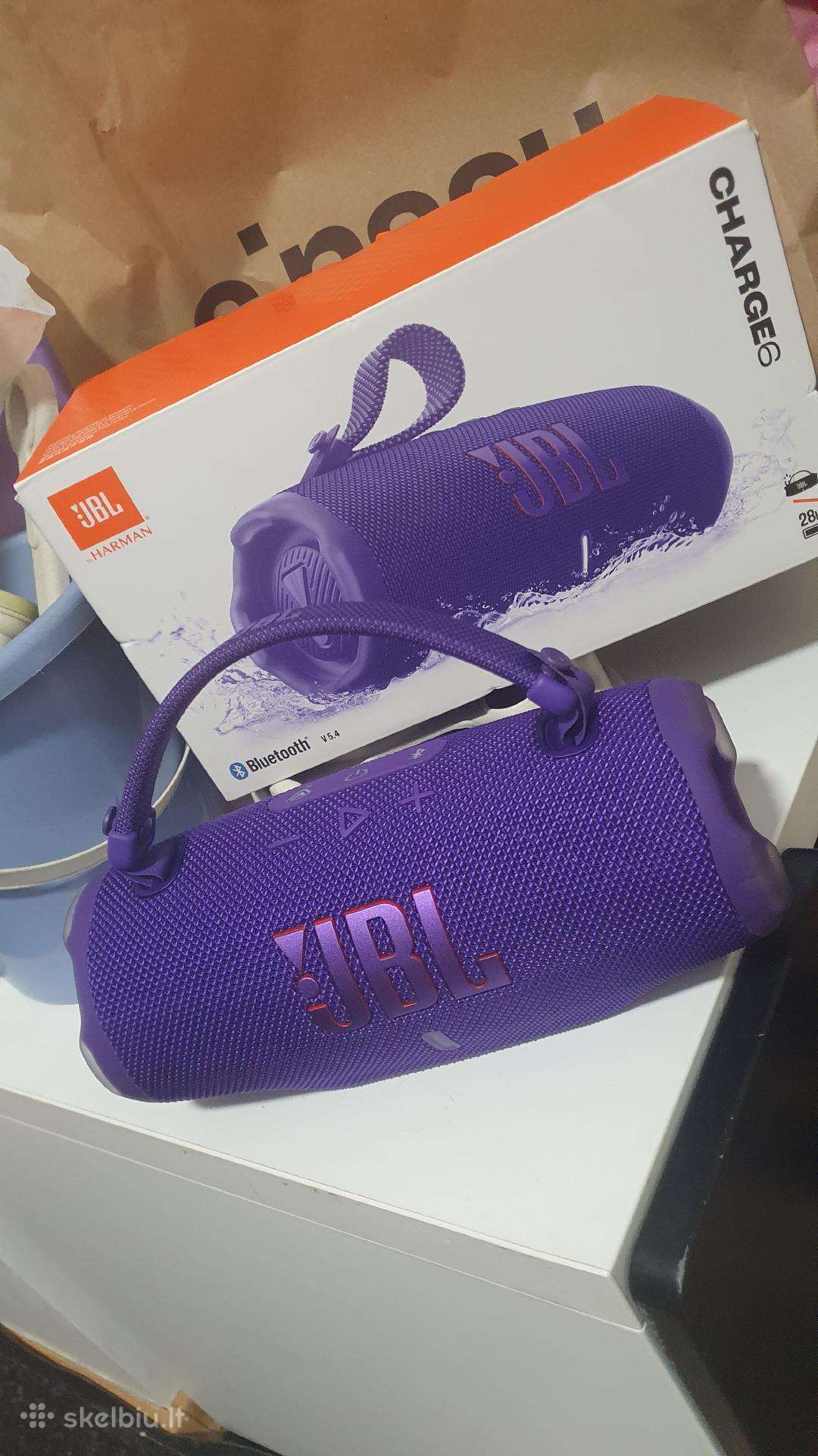 Originali Jbl Charge 6 su Lietuviska garantija kol