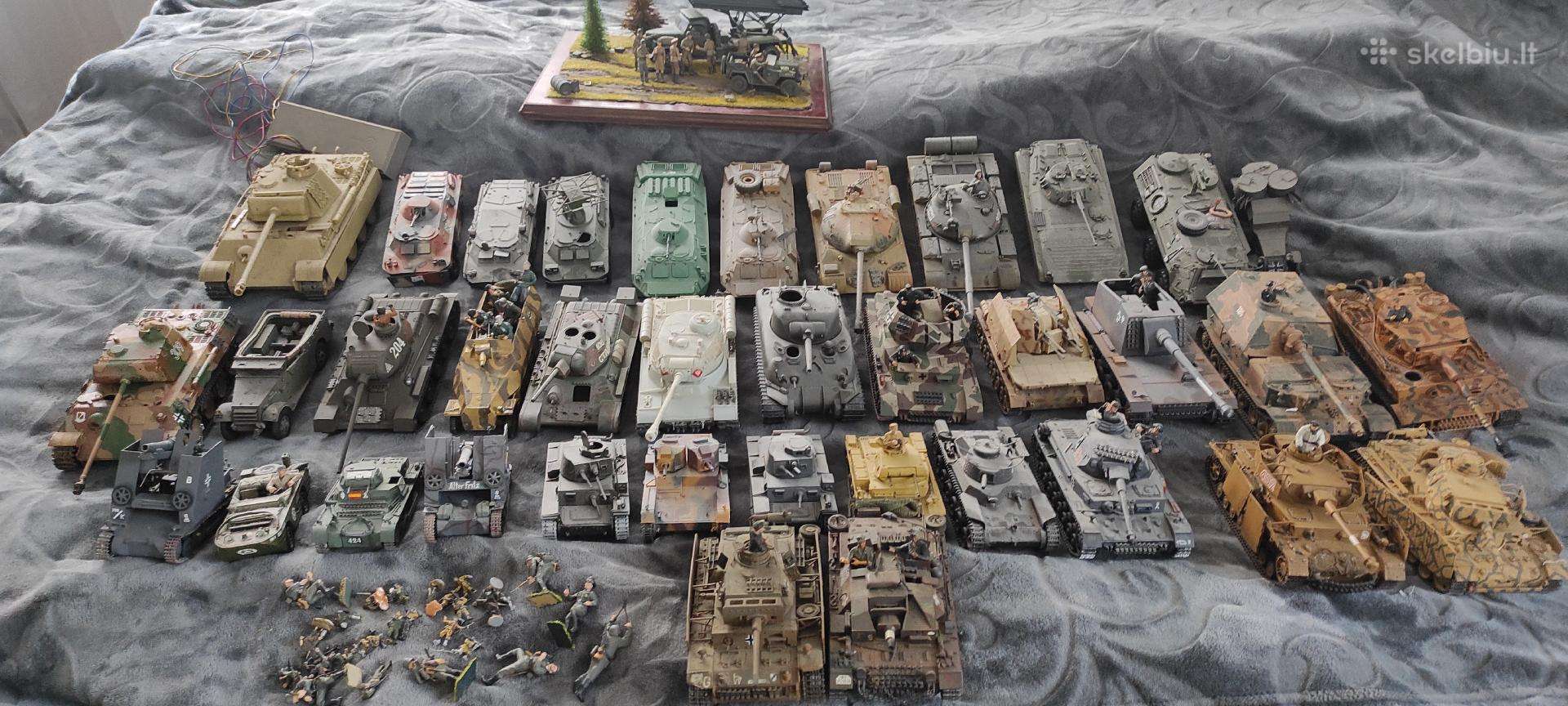 1:35 Tanku Modeliukai
