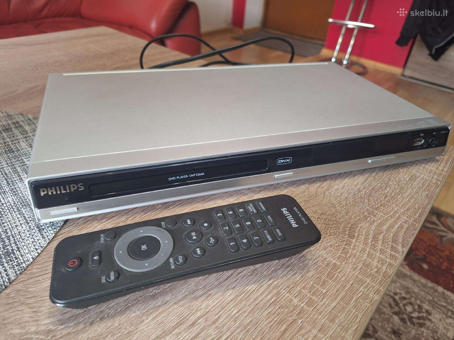 Dvd grotuvas Philips Dvp3266k