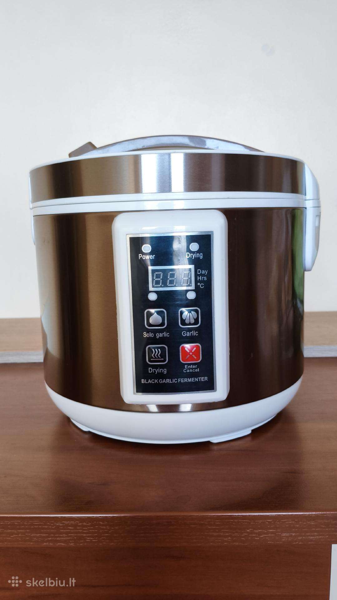 Juodojo česnako fermentavimo aparatas, 5 l, Juodo