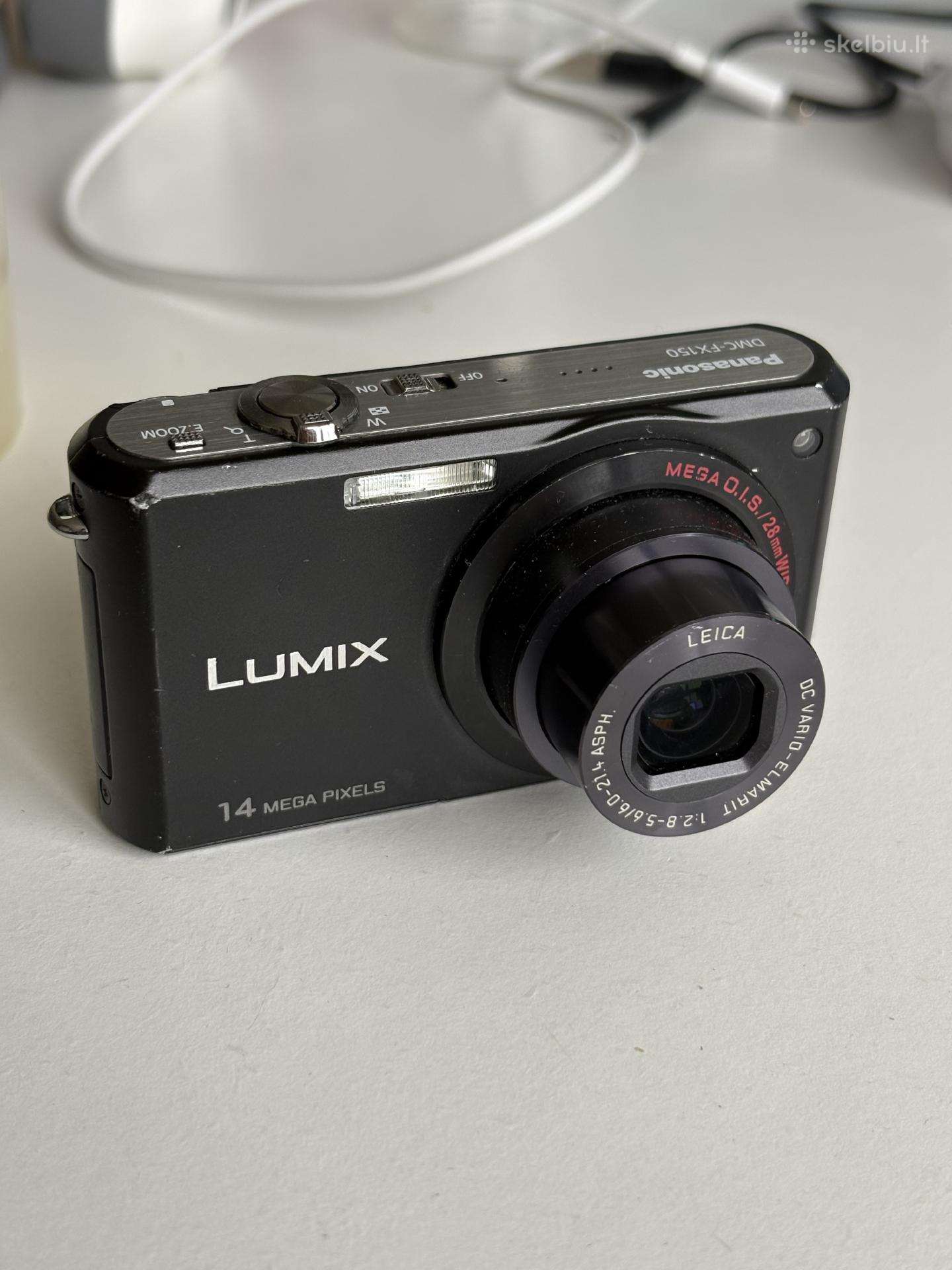Panasonic Lumix fotoaparatas Dmc Fx150 japoniškas