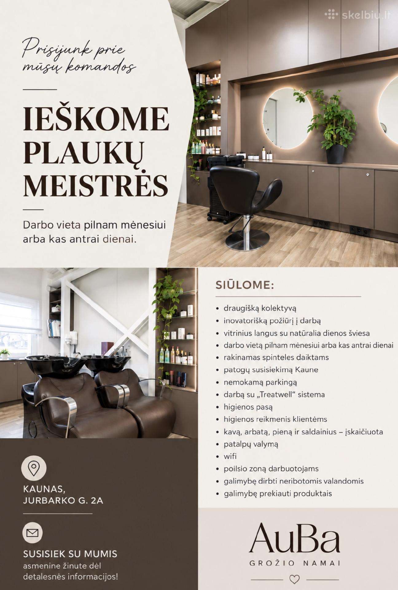 Darbo vieta kirpėjai