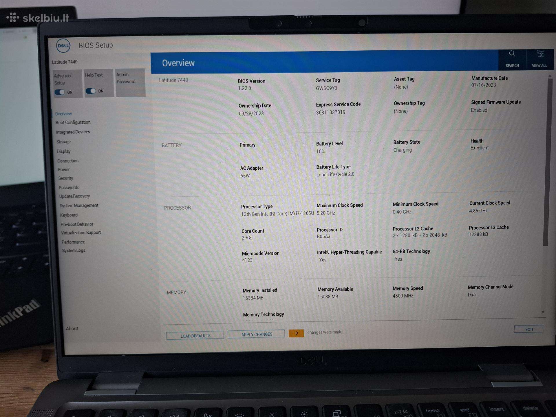 Dell 7430 i7-1365u, 32gb Ddr5, M2 512gb